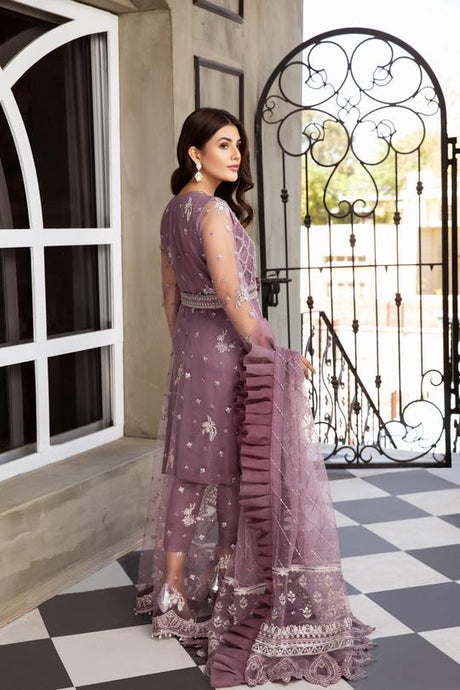 Aliezh By Bilal's Embroidery Chiffon Embroidered Collection 2021 -100% Original Guaranteed