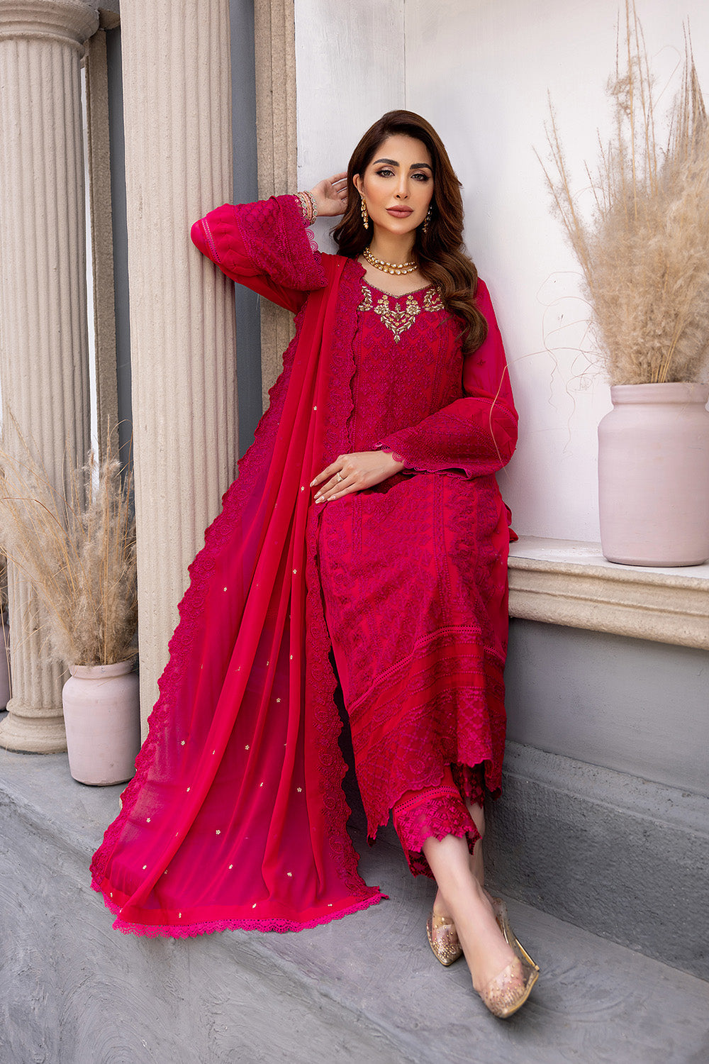 Azure Luxury Chiffon Eid Collection 100% Original