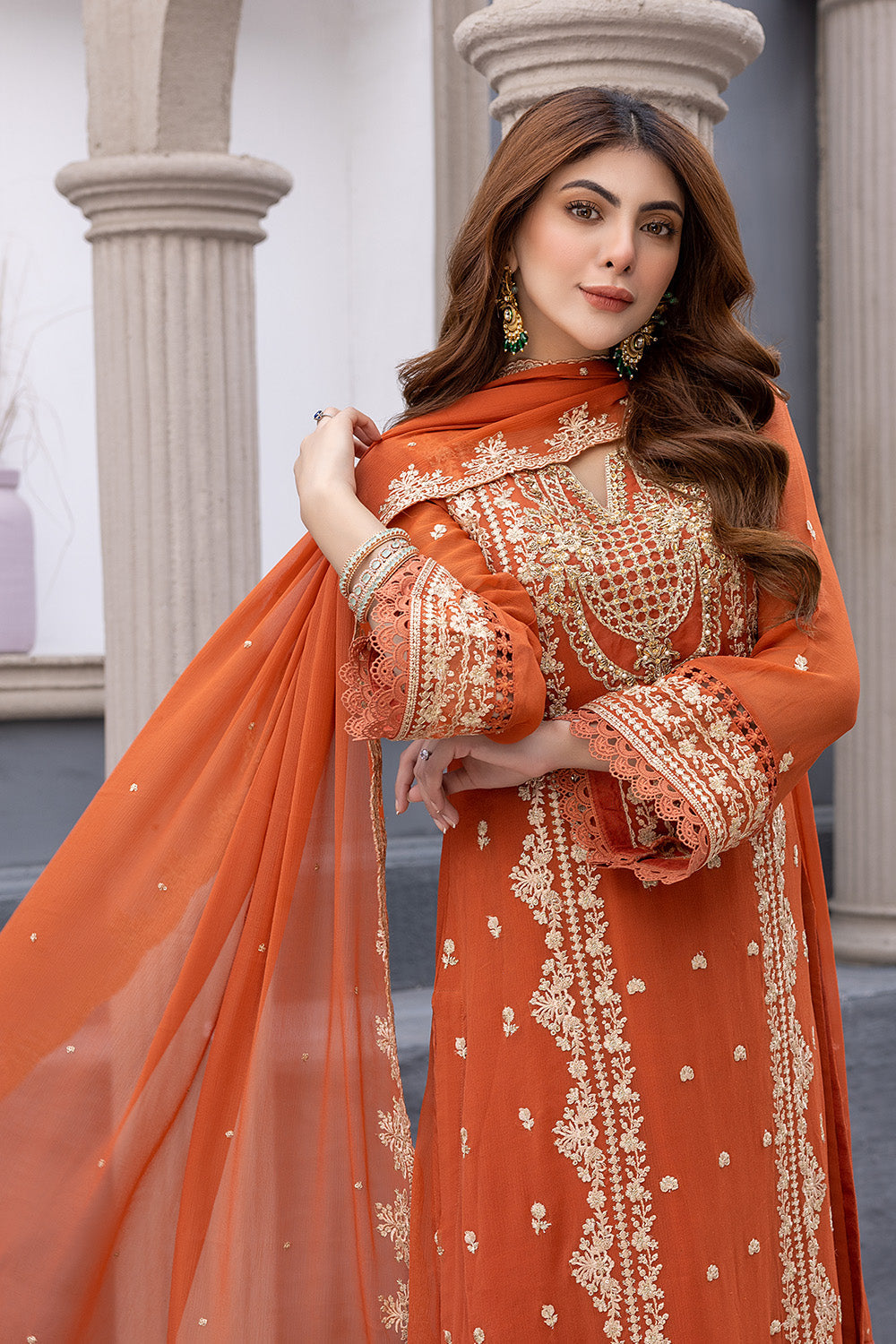 Azure Luxury Chiffon Eid Collection 100% Original