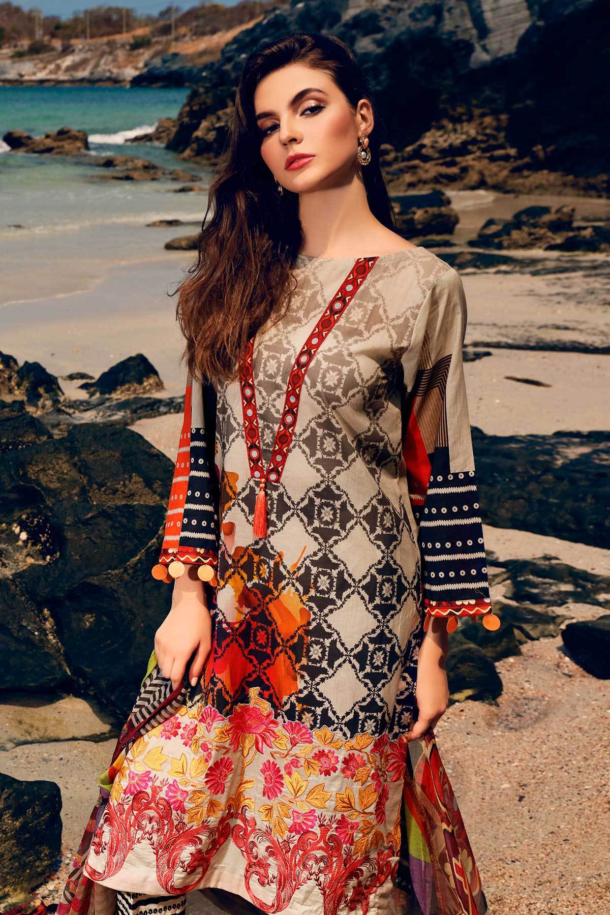 Charizma Lawn 2020 Collection-100% Original Guaranteed