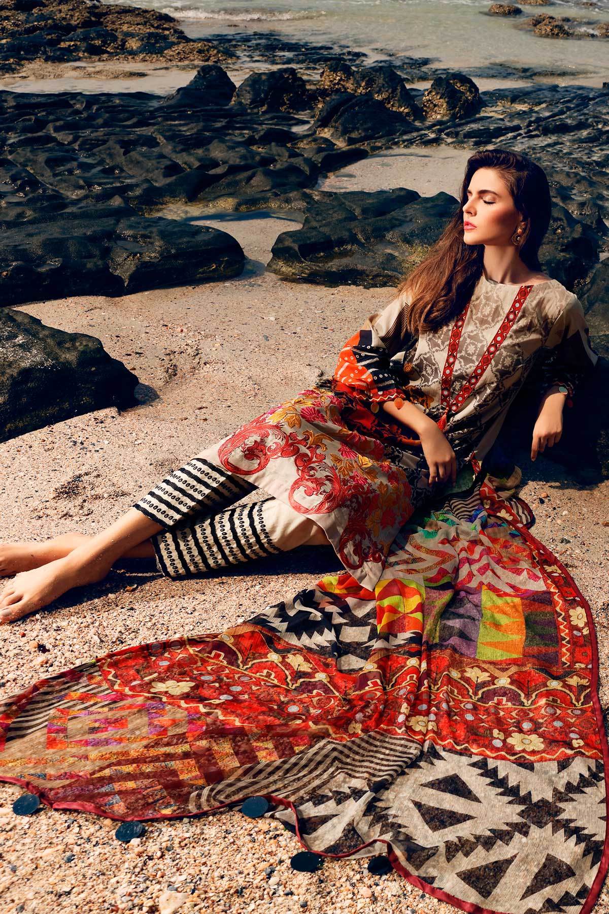 Charizma Lawn 2020 Collection-100% Original Guaranteed