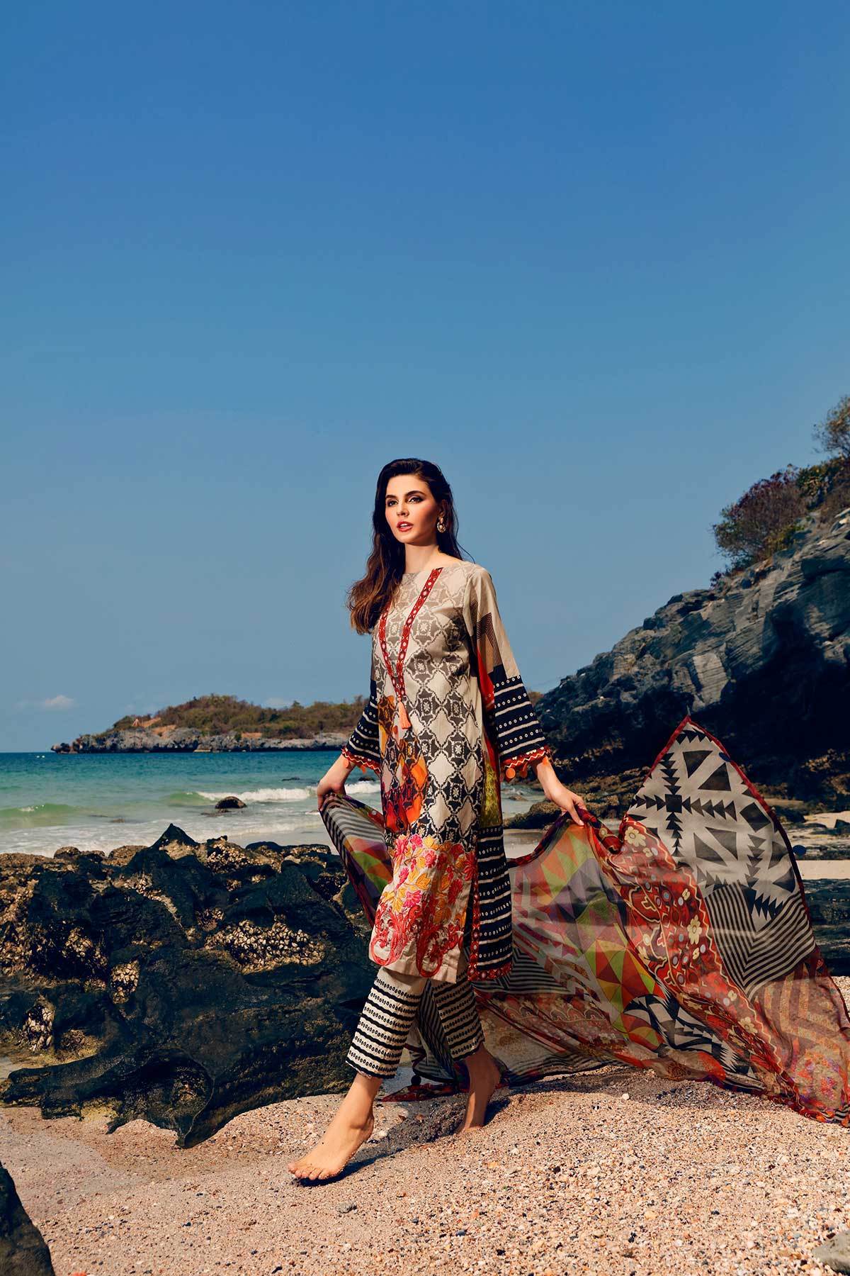 Charizma Lawn 2020 Collection-100% Original Guaranteed