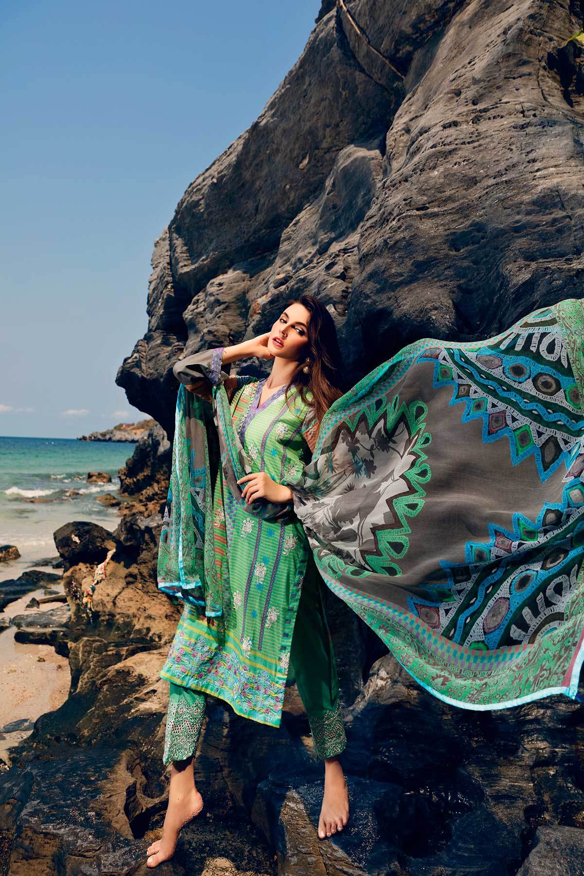 Charizma Lawn 2020 Collection-100% Original Guaranteed