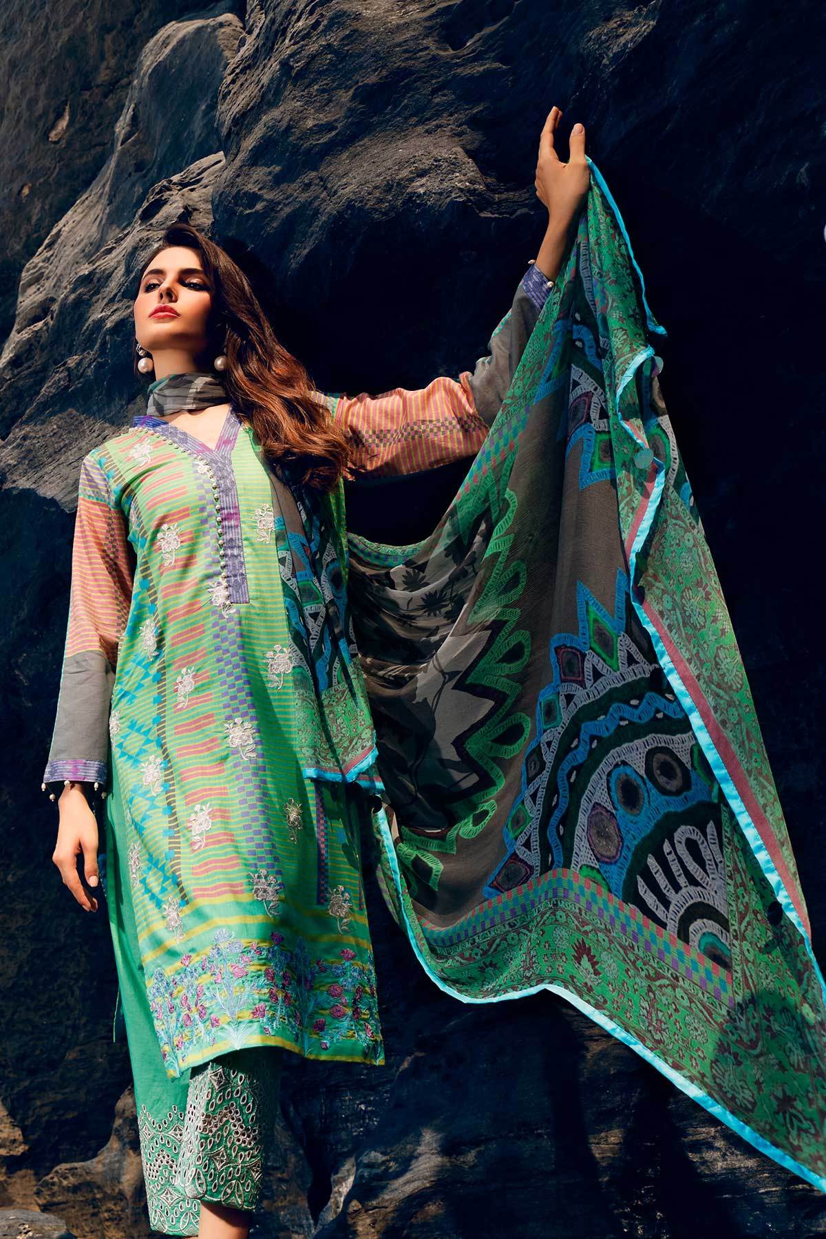 Charizma Lawn 2020 Collection-100% Original Guaranteed