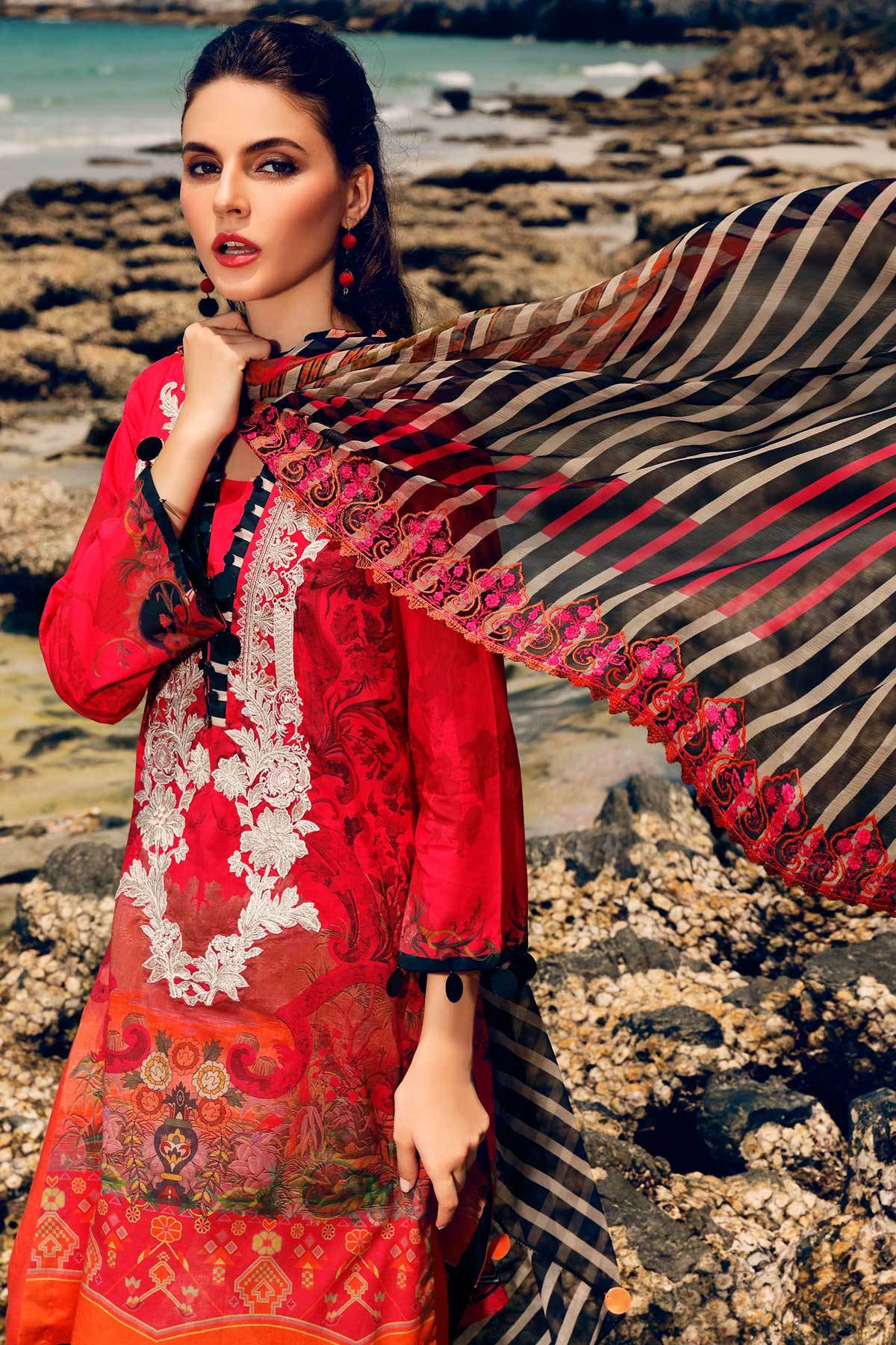 Charizma Lawn 2020 Collection-100% Original Guaranteed