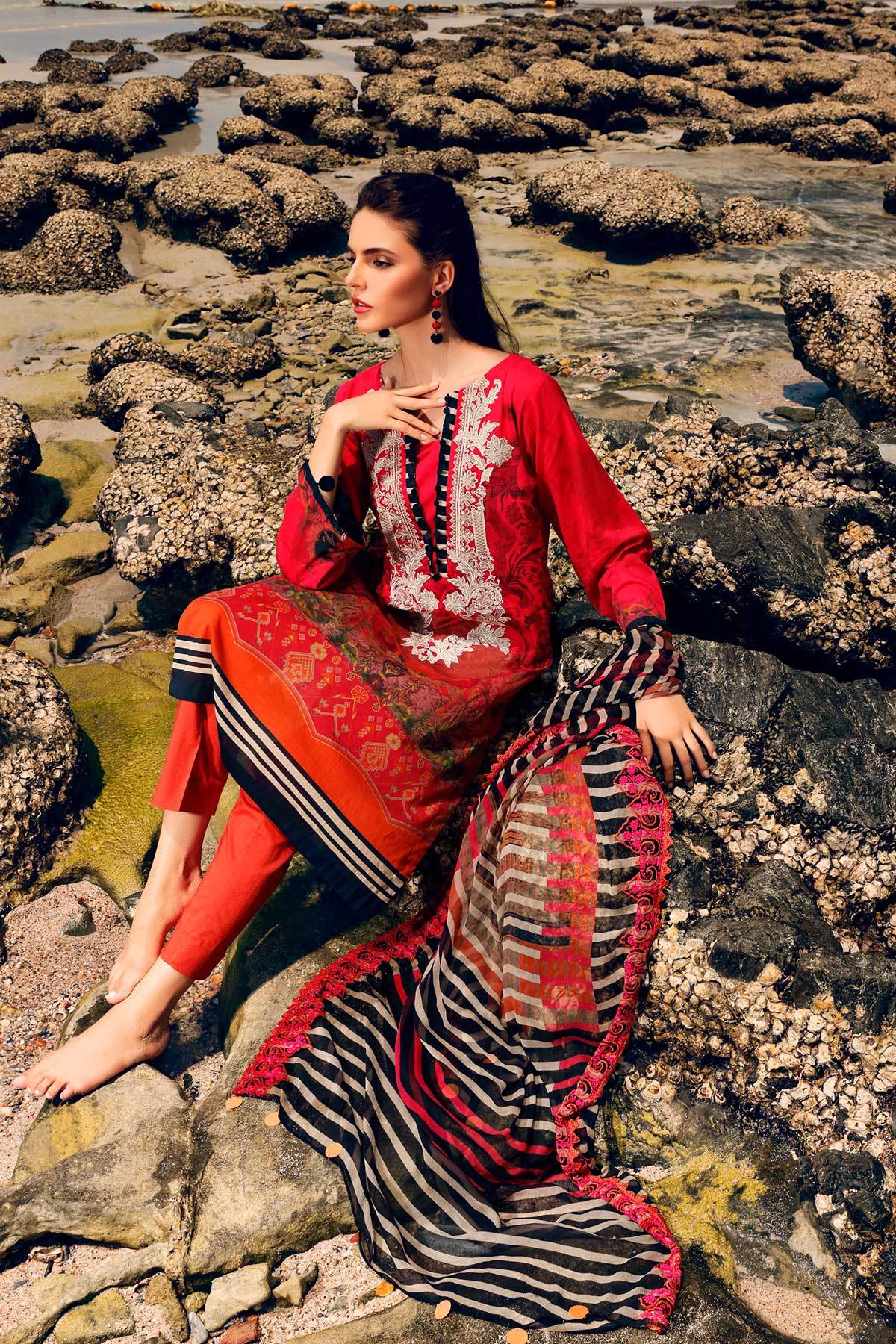 Charizma Lawn 2020 Collection-100% Original Guaranteed