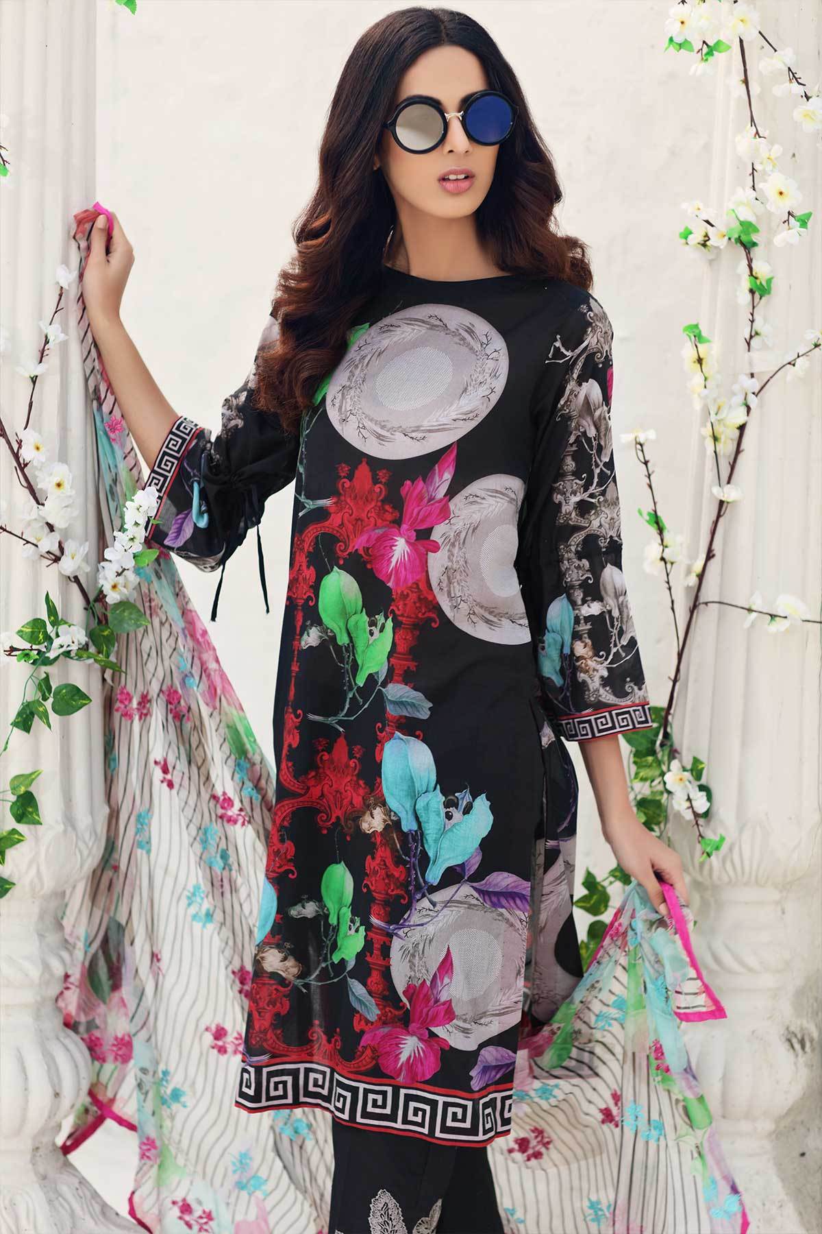 Charizma Embroidered Lawn 100% Original