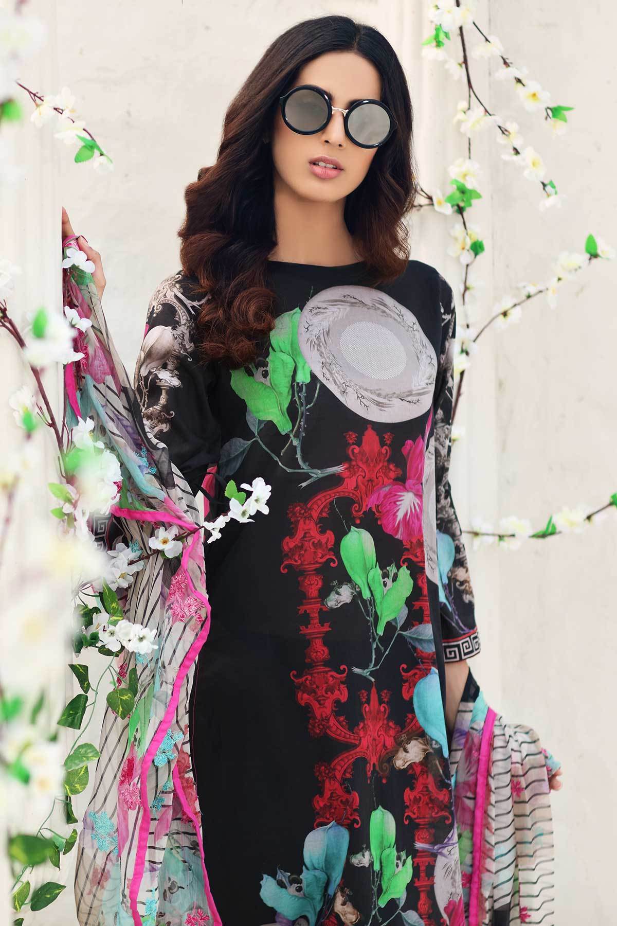 Charizma Embroidered Lawn 100% Original