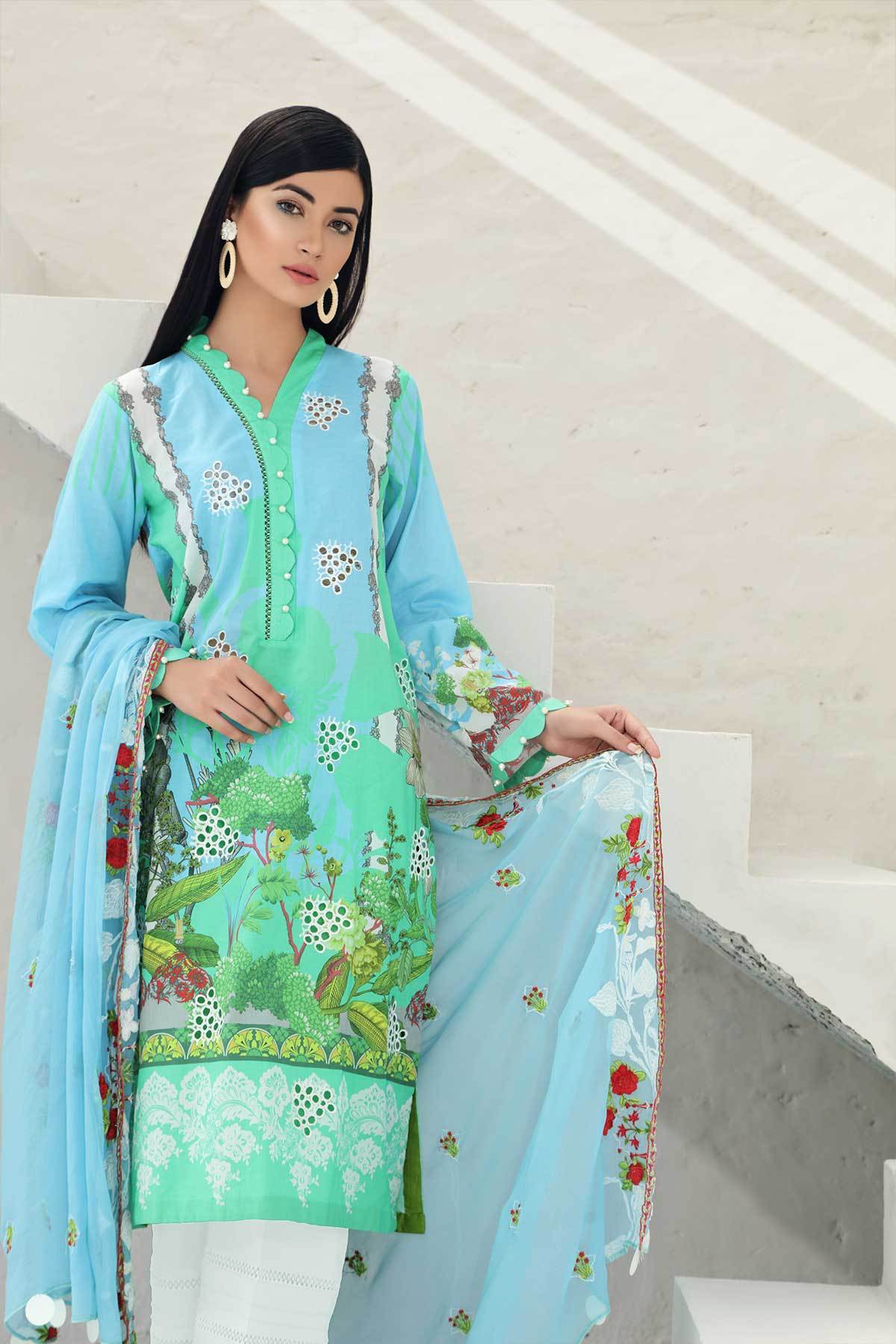 Charizma Lawn 2020 Collection-100% Original Guaranteed