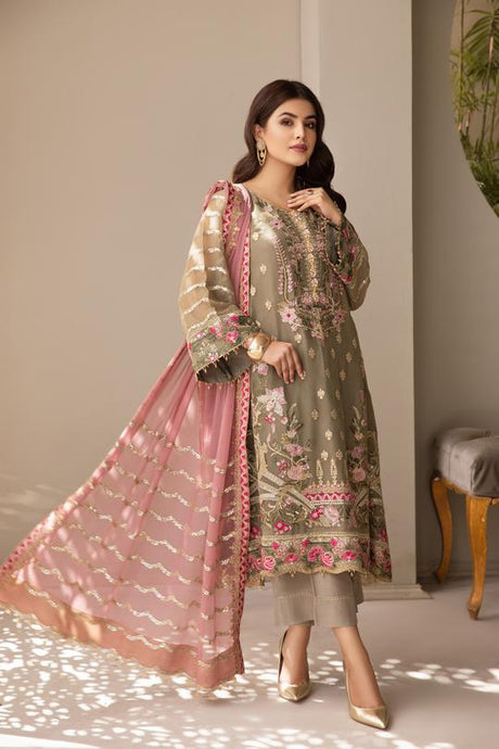 Aliezh By Bilal's Embroidery Chiffon Embroidered Collection 2021 -100% Original Guaranteed