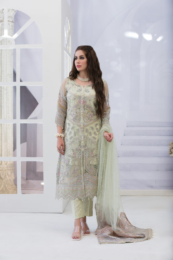 Goncha by Tawakkal Chiffon Embroidered 100% Original Guaranteed