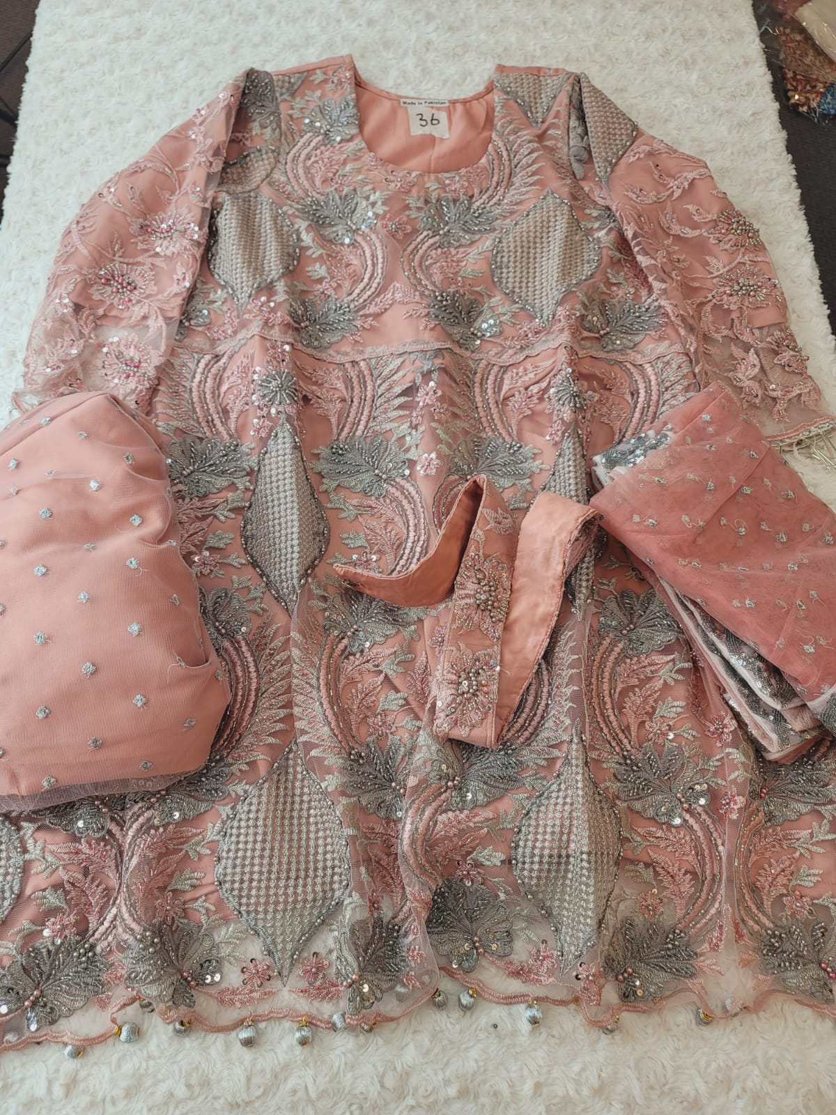 Pakistani Stiched Designer Party Wear -100% Original Guaranteed