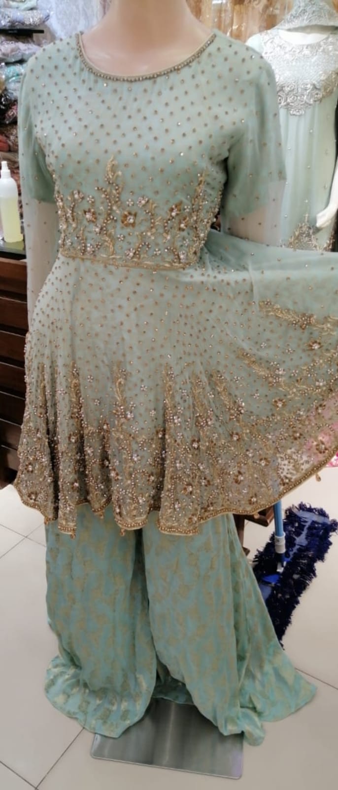 Pakistani Stiched Designer Party Wear -100% Original Guaranteed