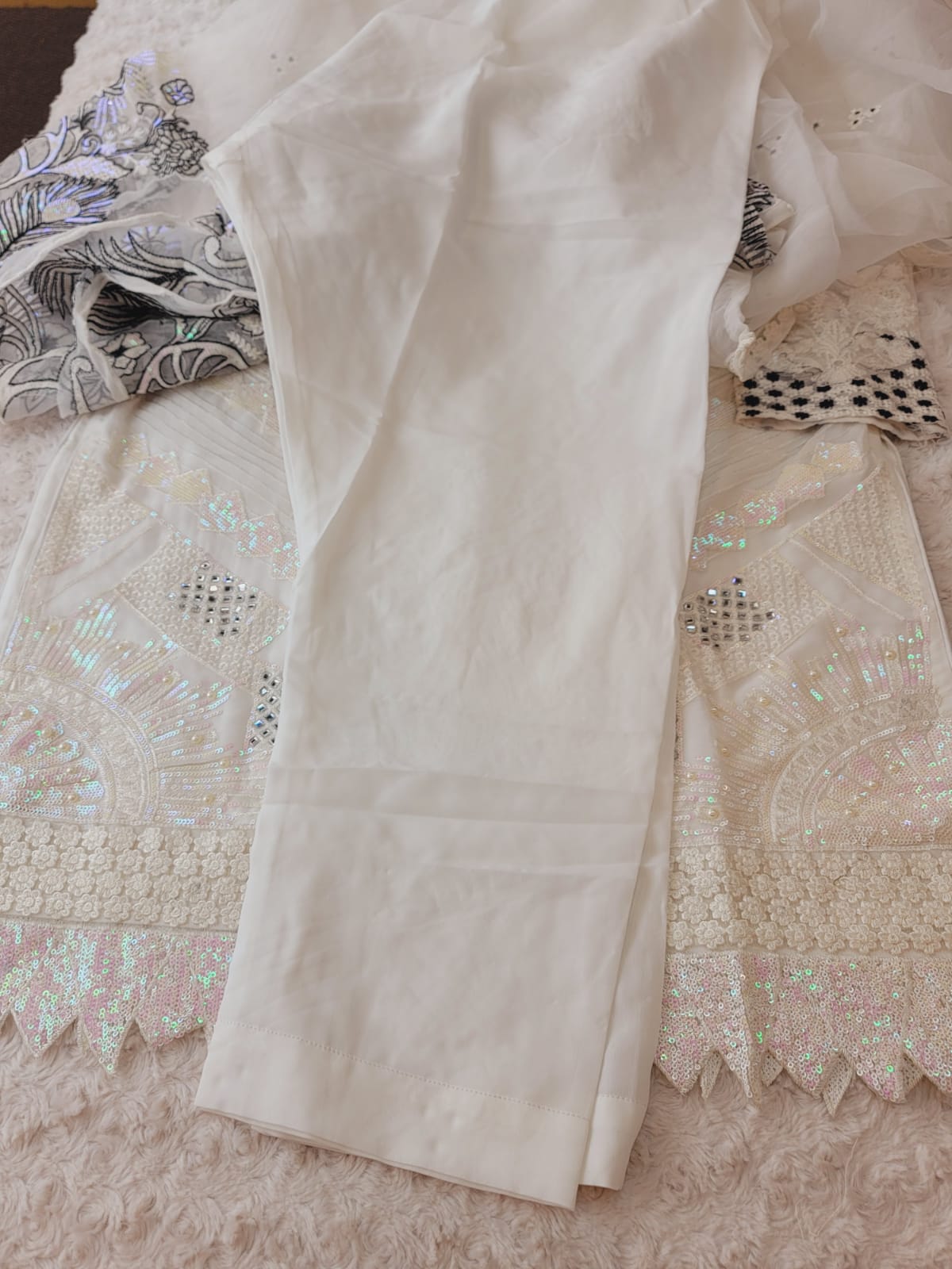 Pakistani Stitched Embroidery Party Wear Dresses Ready To Ship