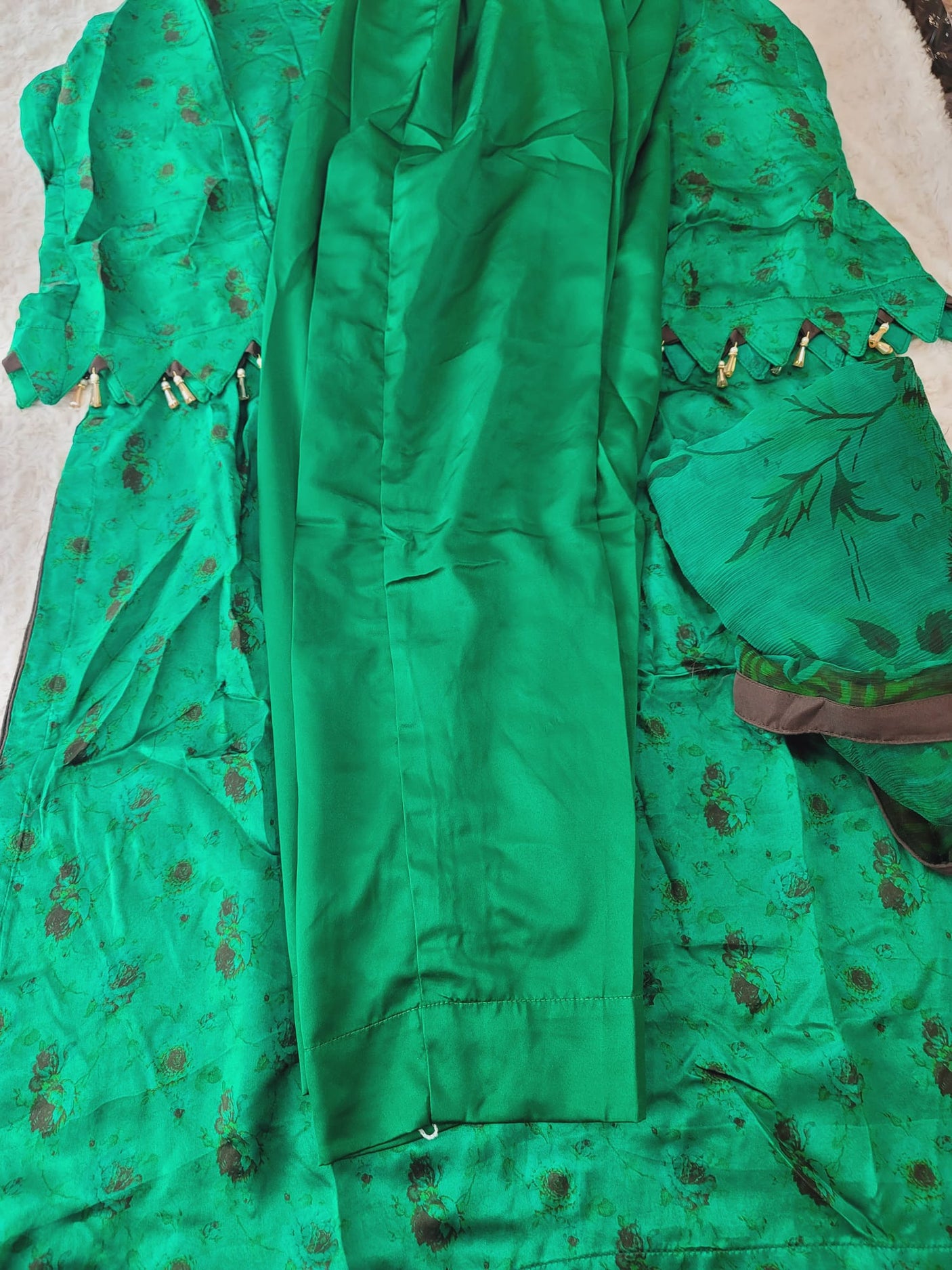 Pakistani Raw Silk Kamiz With Pure Chiffon Duppata Collection 2021 -100% Original Guaranteed