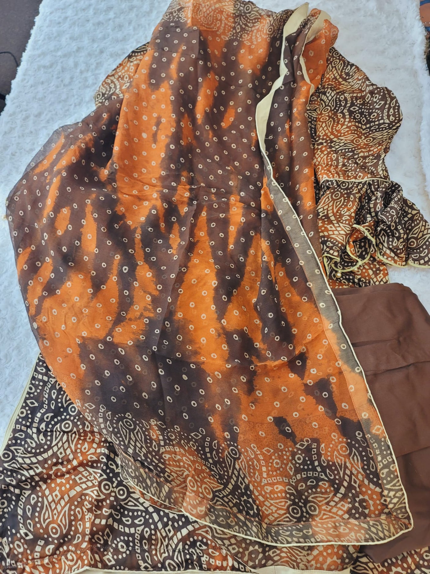 Pakistani Raw Silk Kamiz With Pure Chiffon Duppata Collection 2021 -100% Original Guaranteed