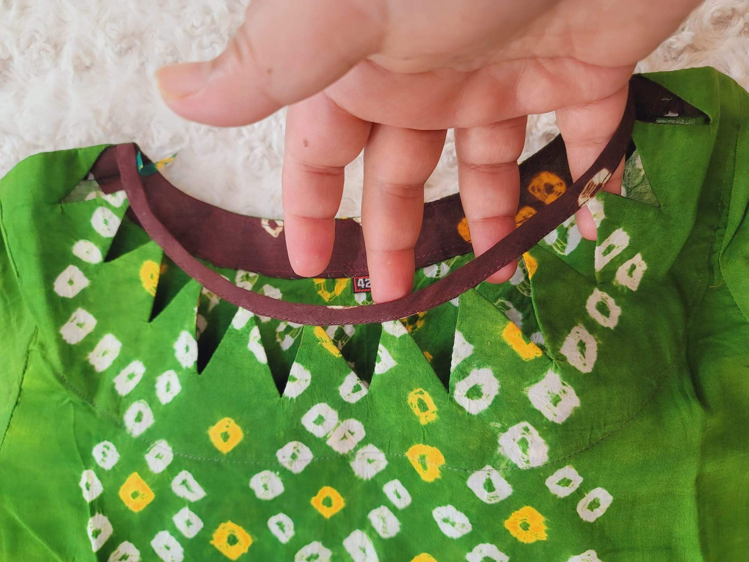 Bangladeshi batik salwer kamiz