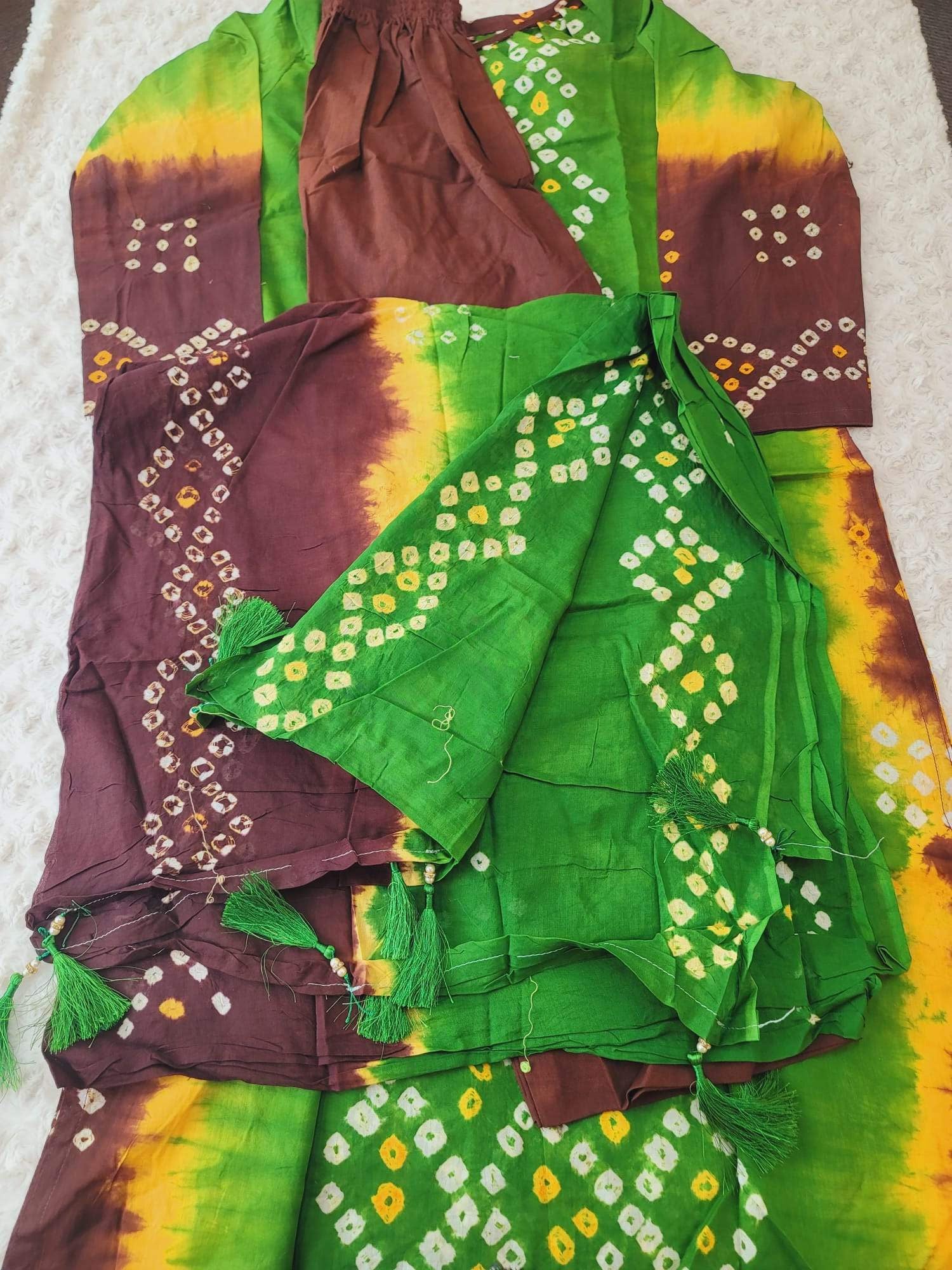 Bangladeshi batik salwer kamiz