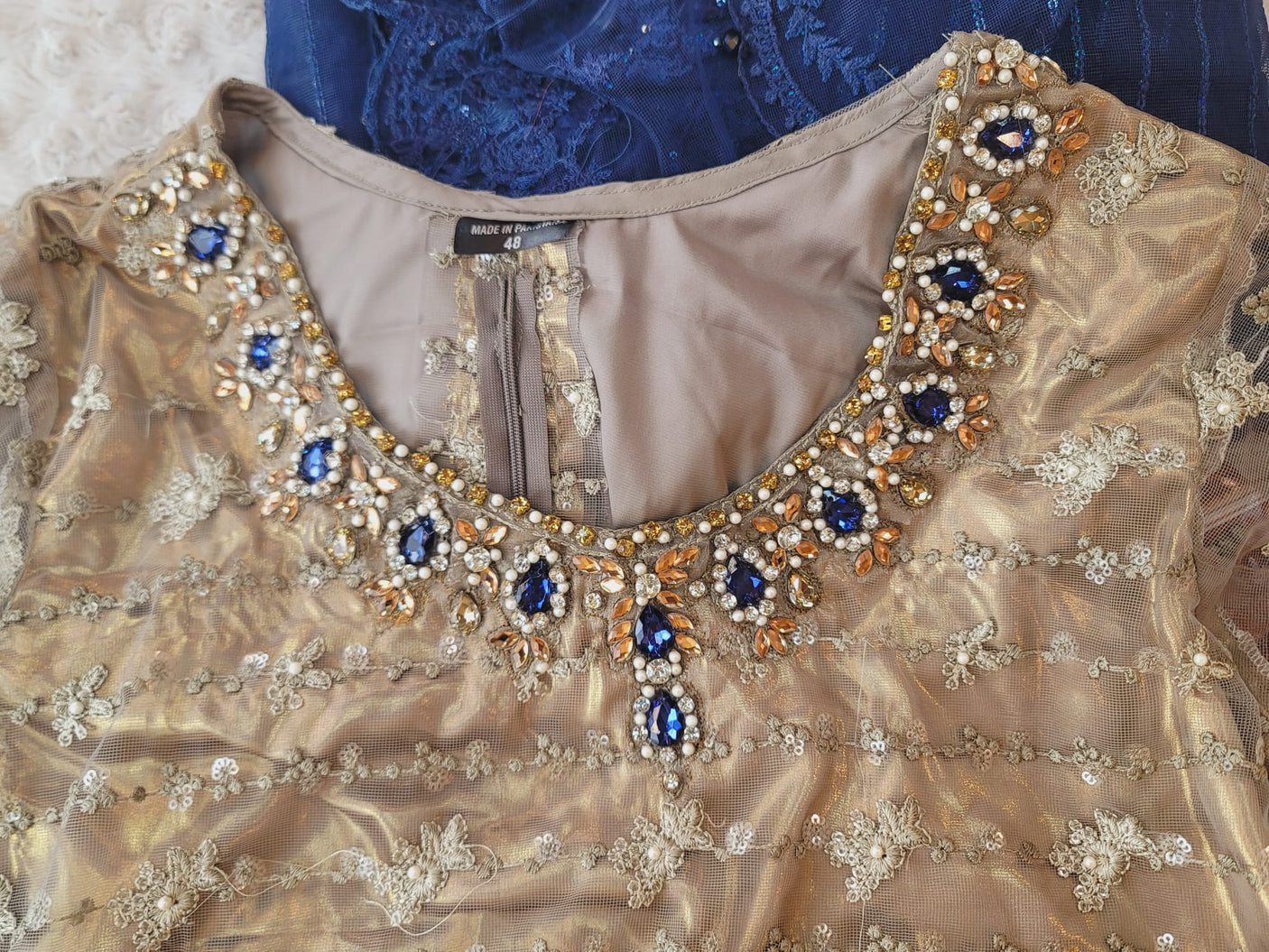 Pakistani Stiched Ready Saree-100% Original Guaranteed