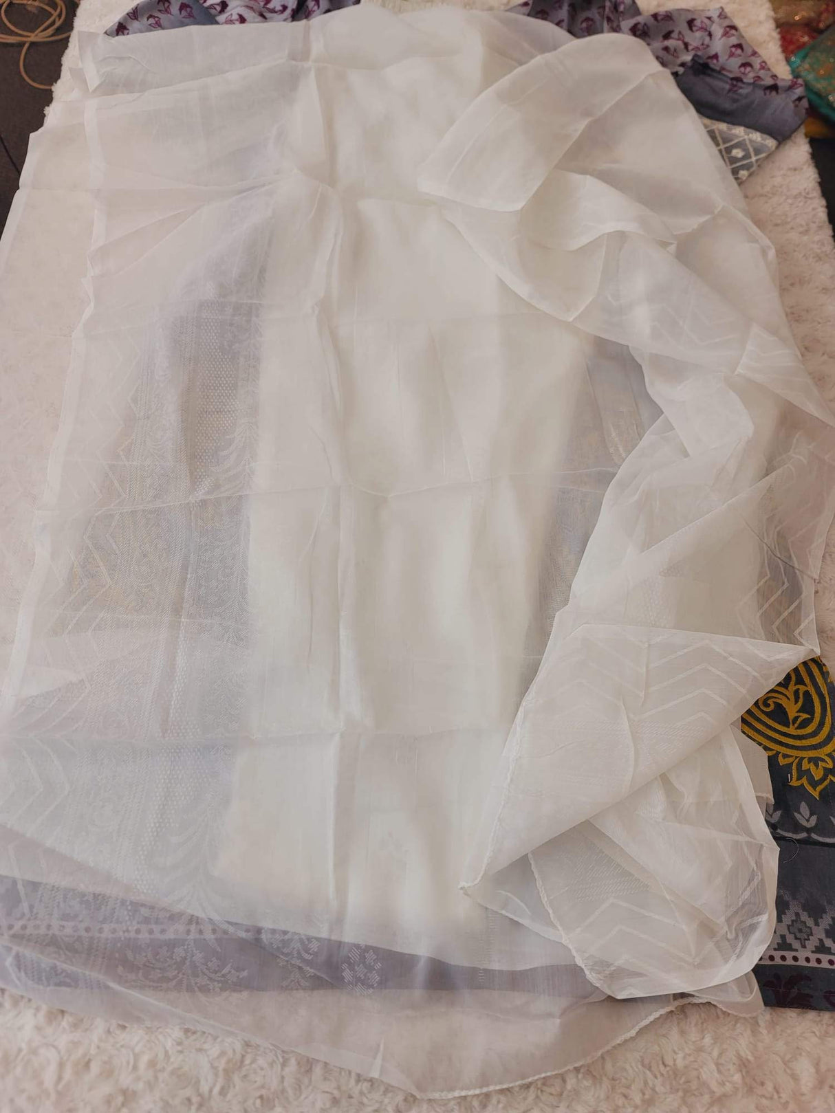 Indian Cotton Stitched Embroidery Suit Ready To Ship