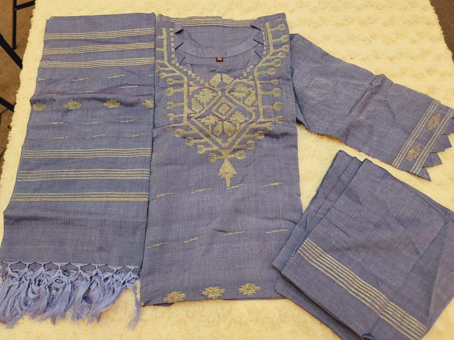 Bangladeshi Jamdani salwar kamiz