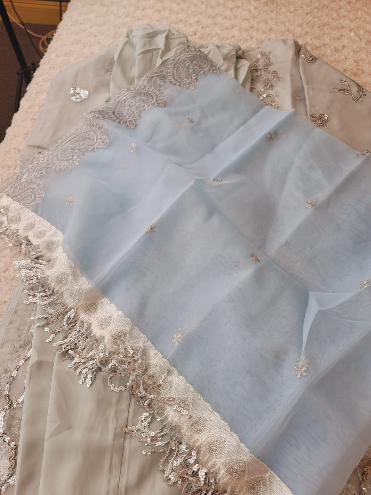 Pakistani Stitched Embroidery Party Wear Dresses Ready To Ship