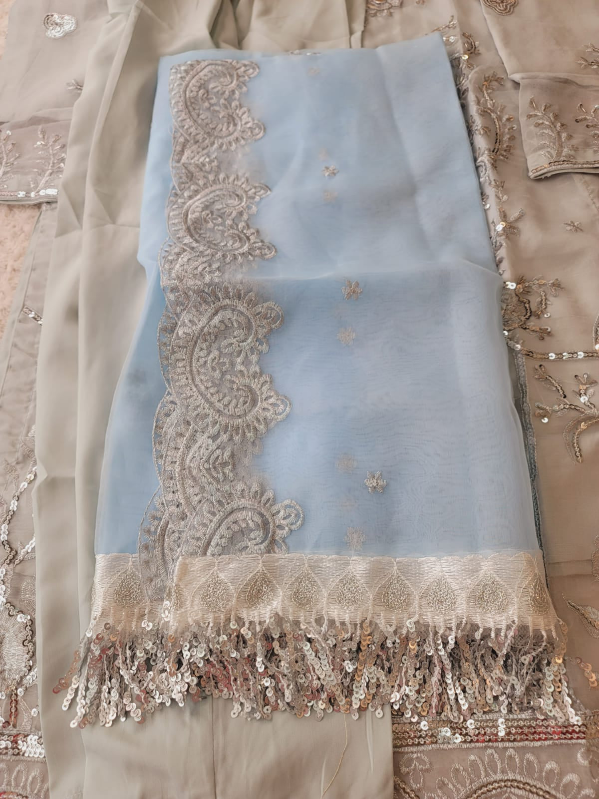 Pakistani Stitched Embroidery Party Wear Dresses Ready To Ship