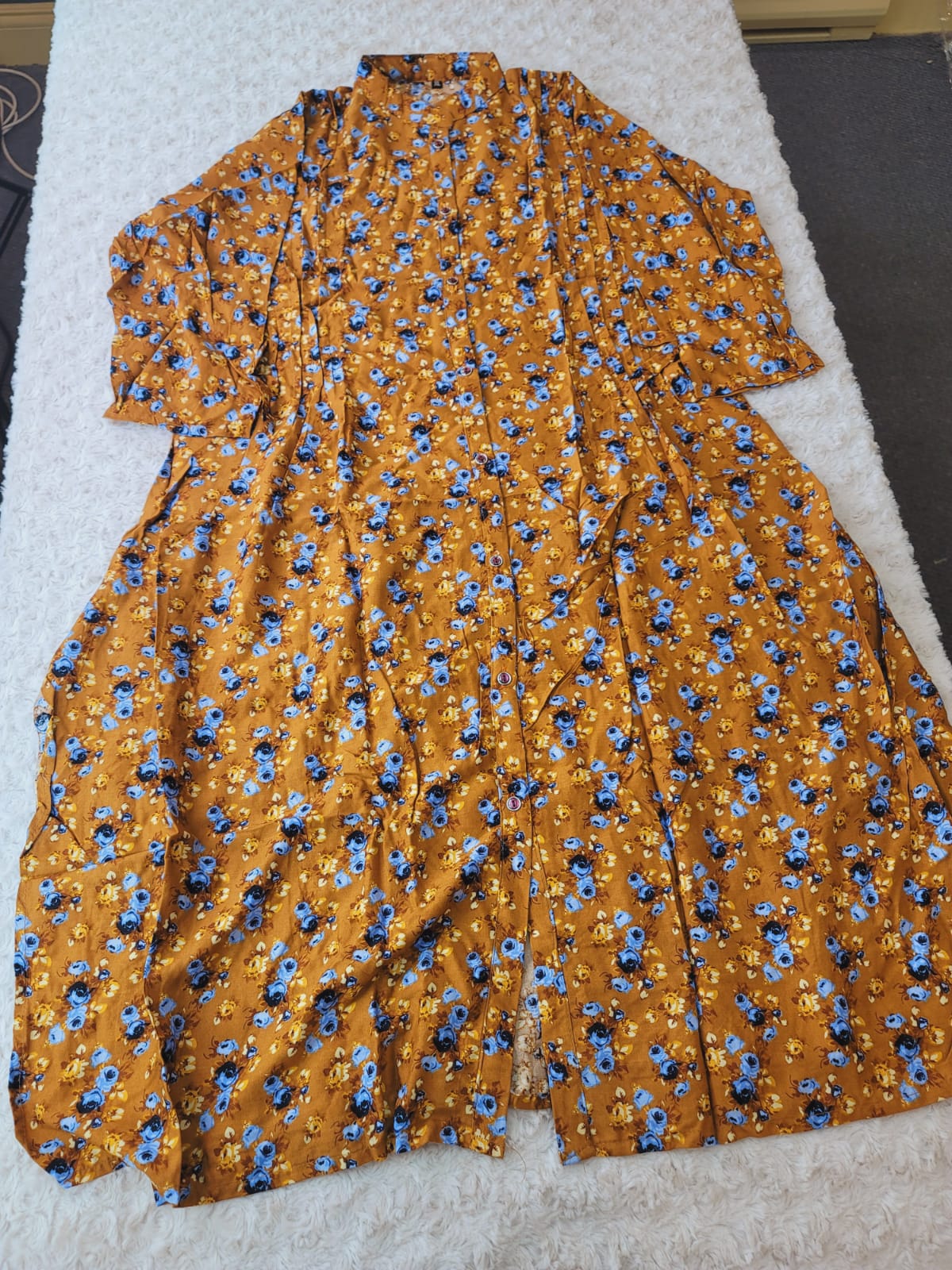 Bangladeshi Soft Long Linen Kurti