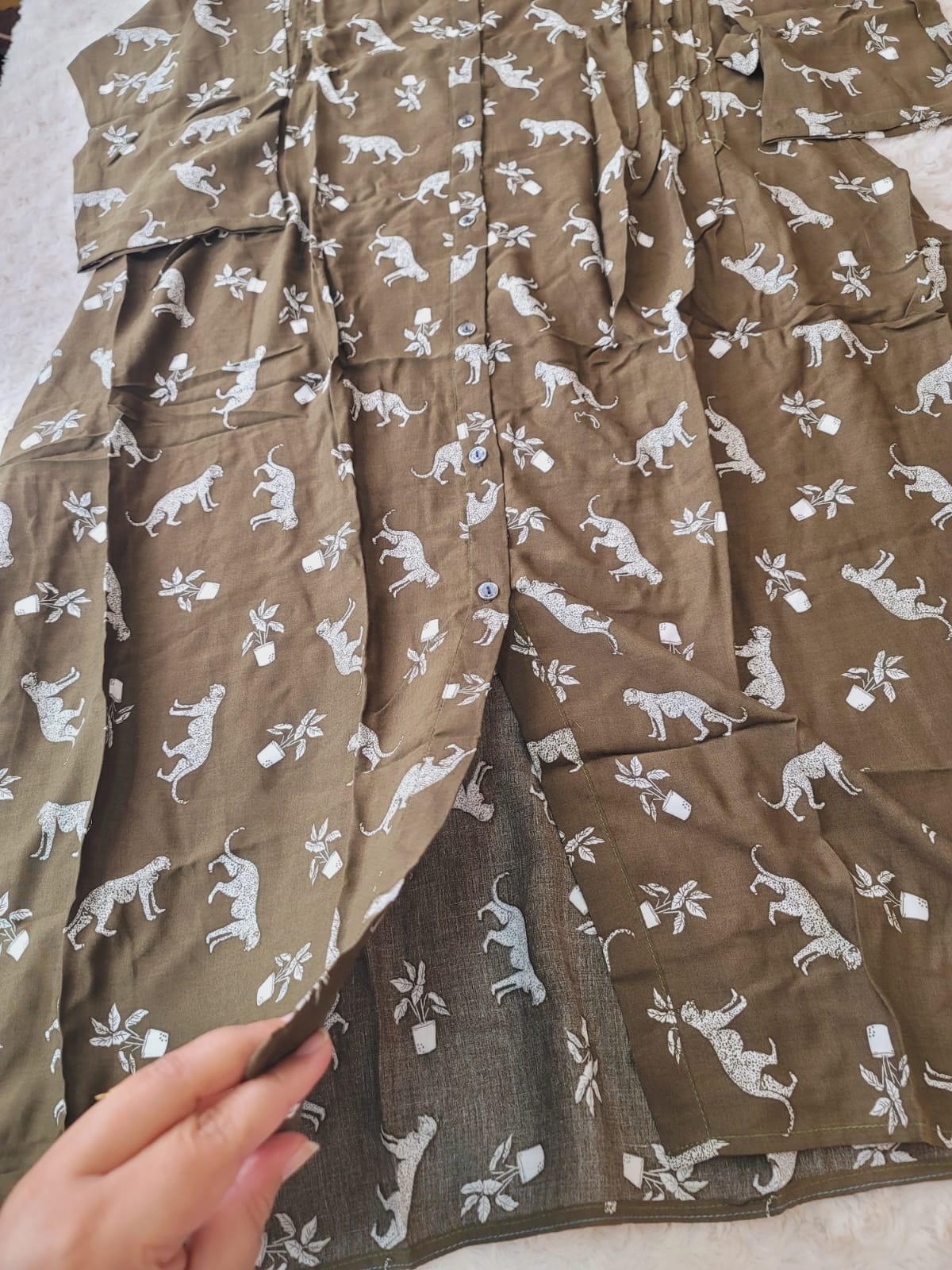 Bangladeshi Soft Long Linen Kurti