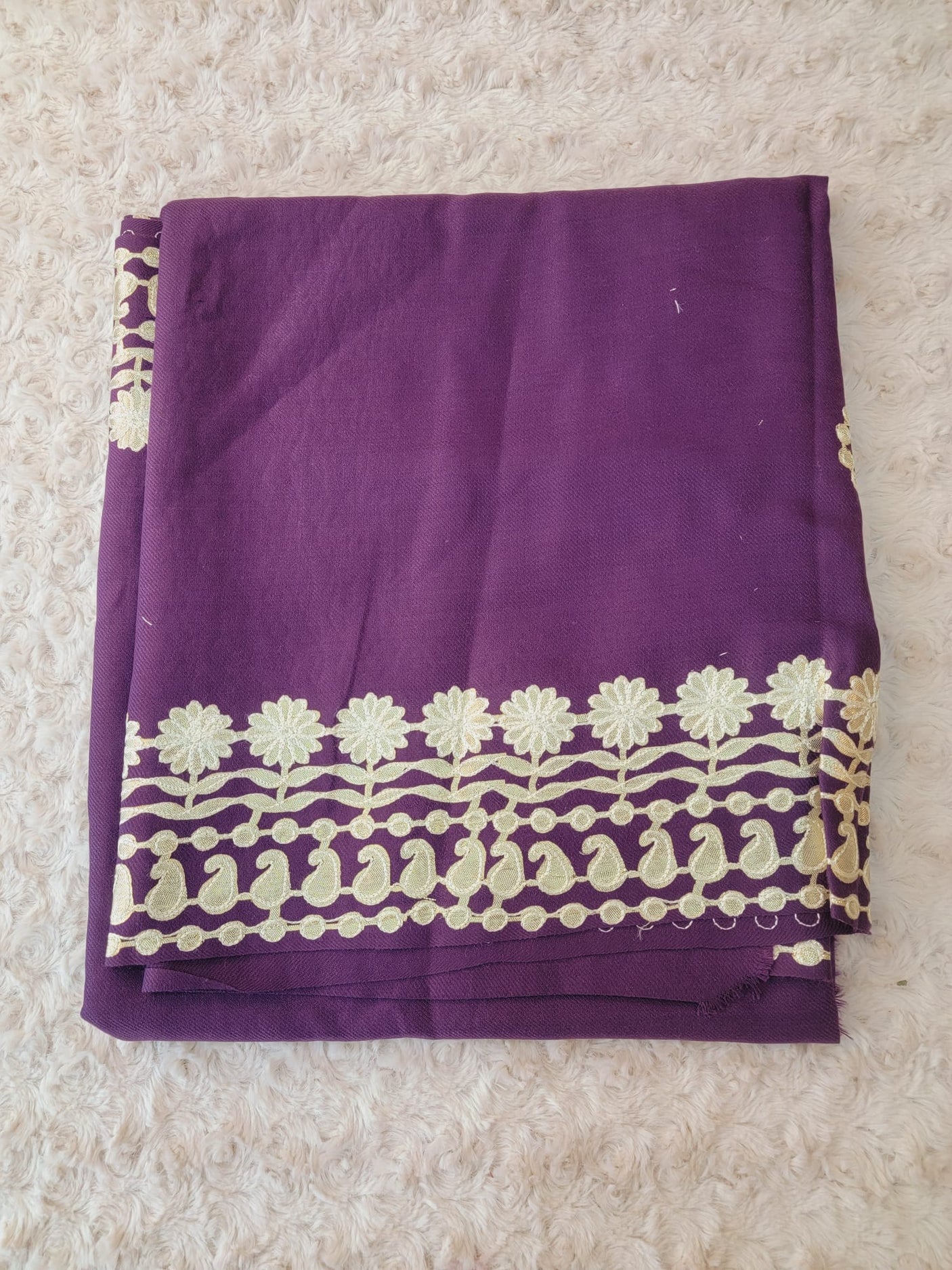 High Fashion Pakistani Original Gotta Pati Wool Shawl