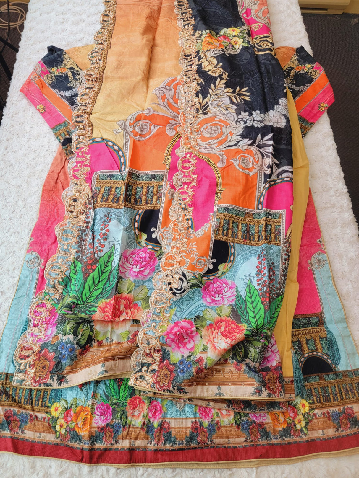 Guljee Embroidered Lawn Collection-100% Original Guaranteed