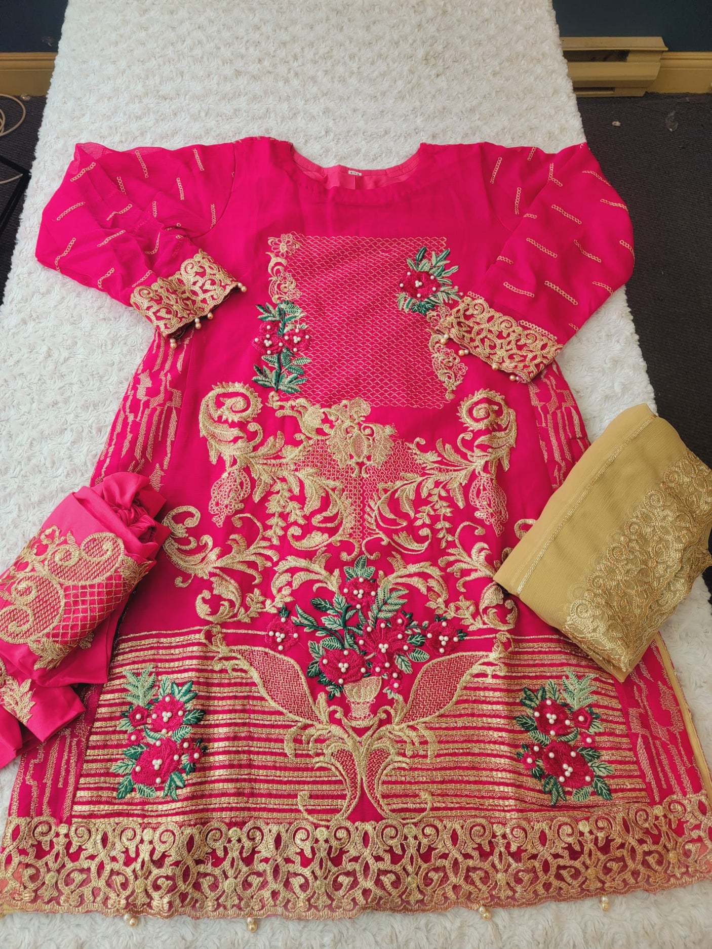 Pakistani Embroidered Party wear Ready To Ship