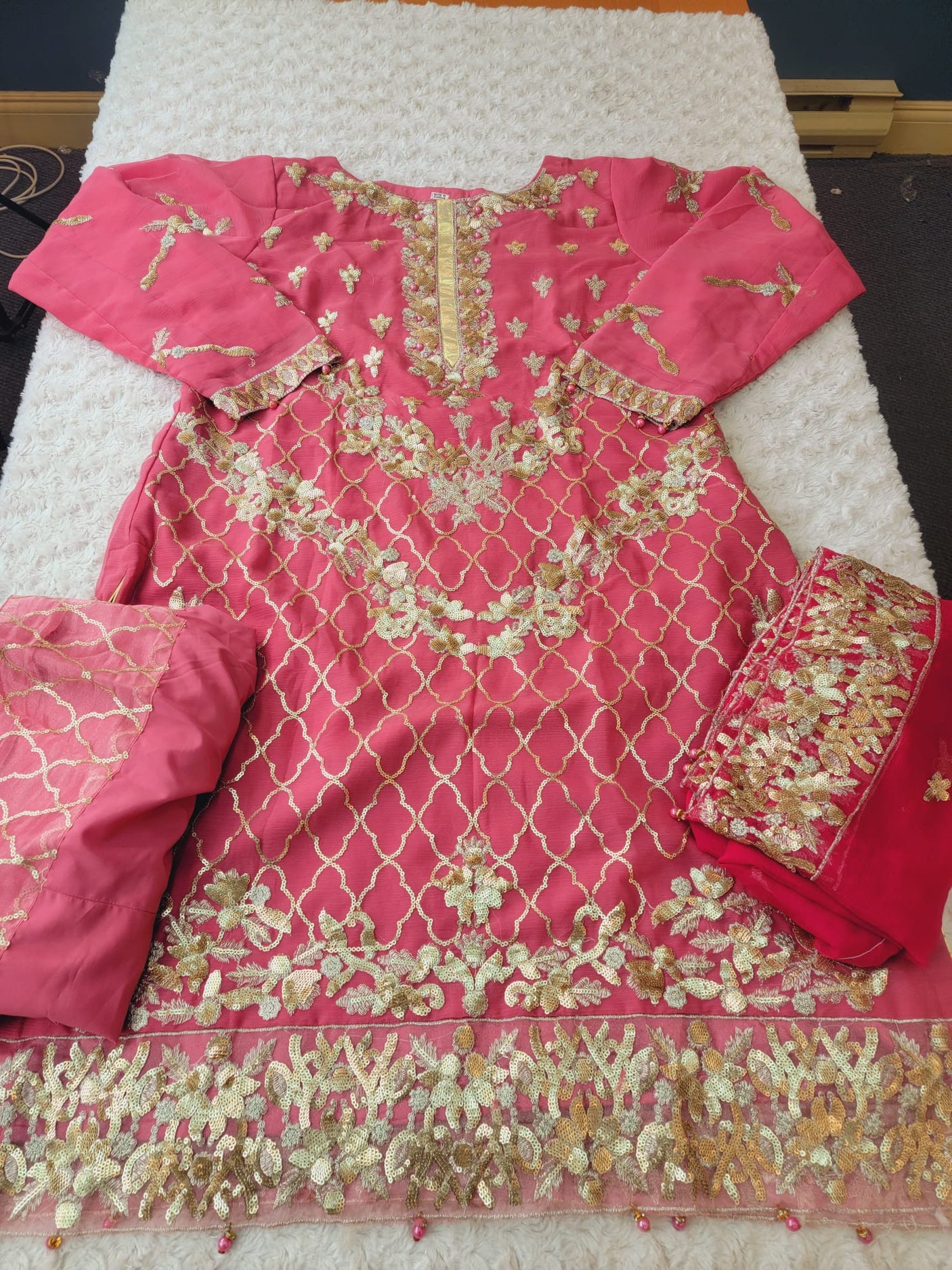 Pakistani Embroidered Party wear Ready To Ship