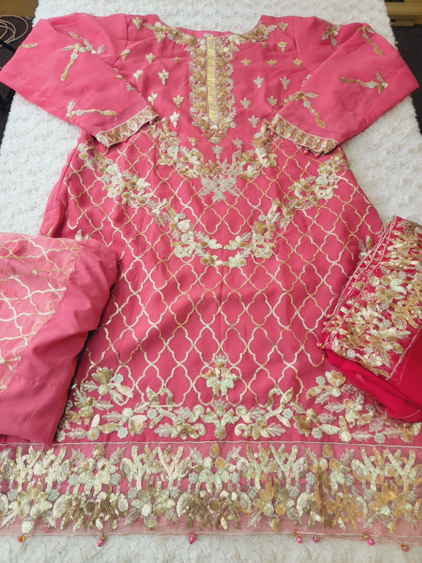 Pakistani Embroidered Party wear Ready To Ship