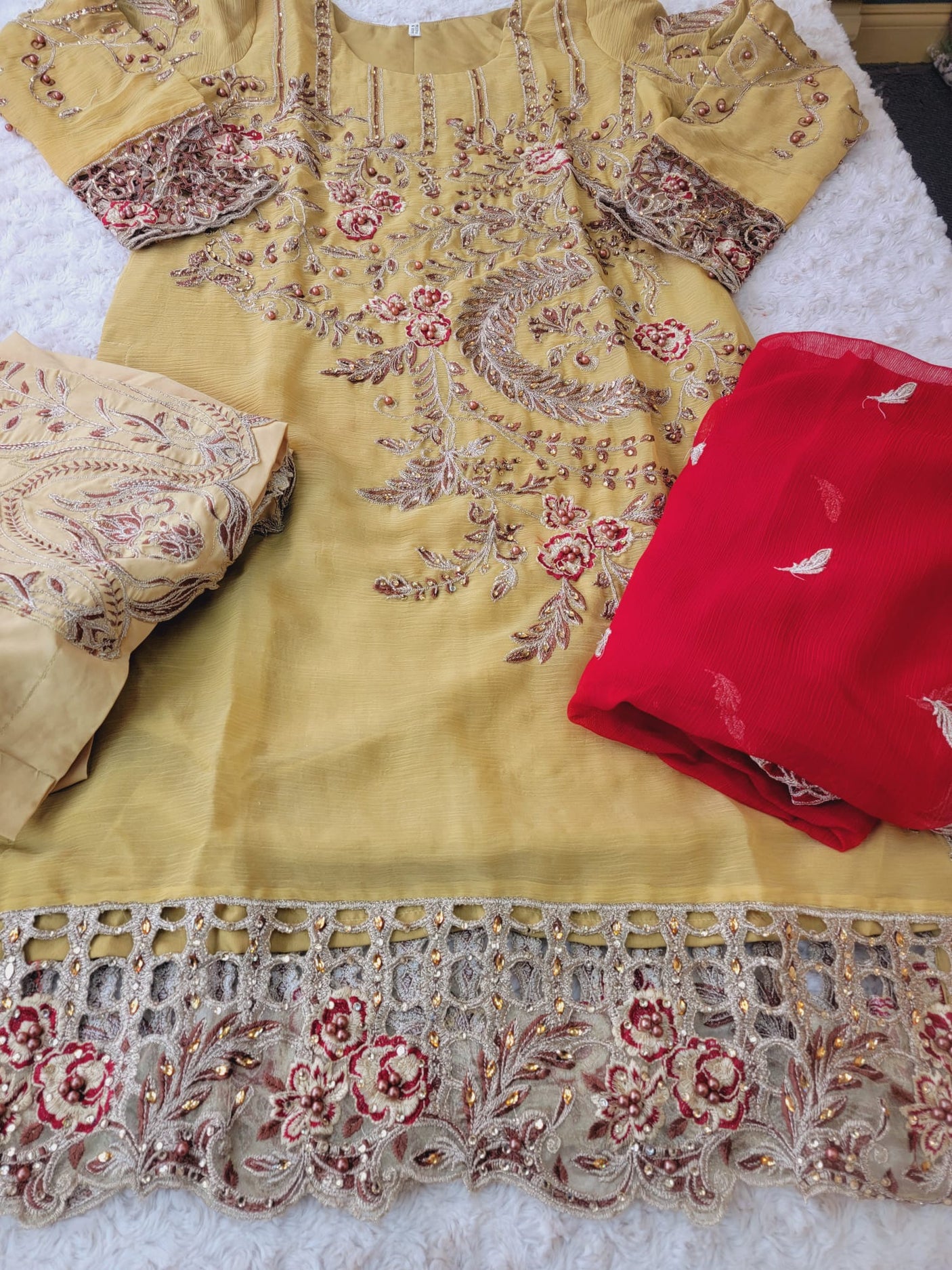 Pakistani Embroidered Party wear Ready To Ship