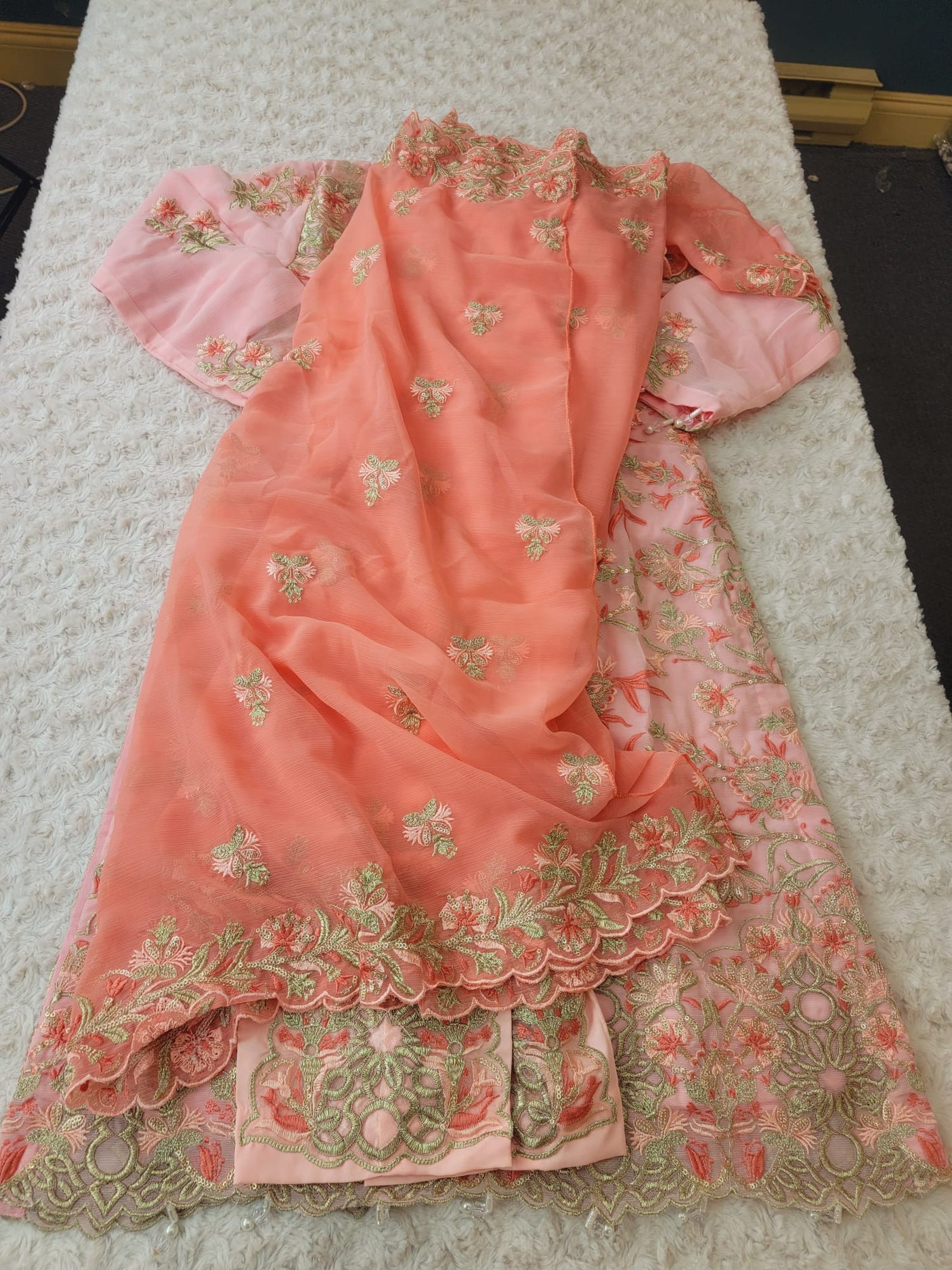 Pakistani Embroidered Party wear Ready To Ship