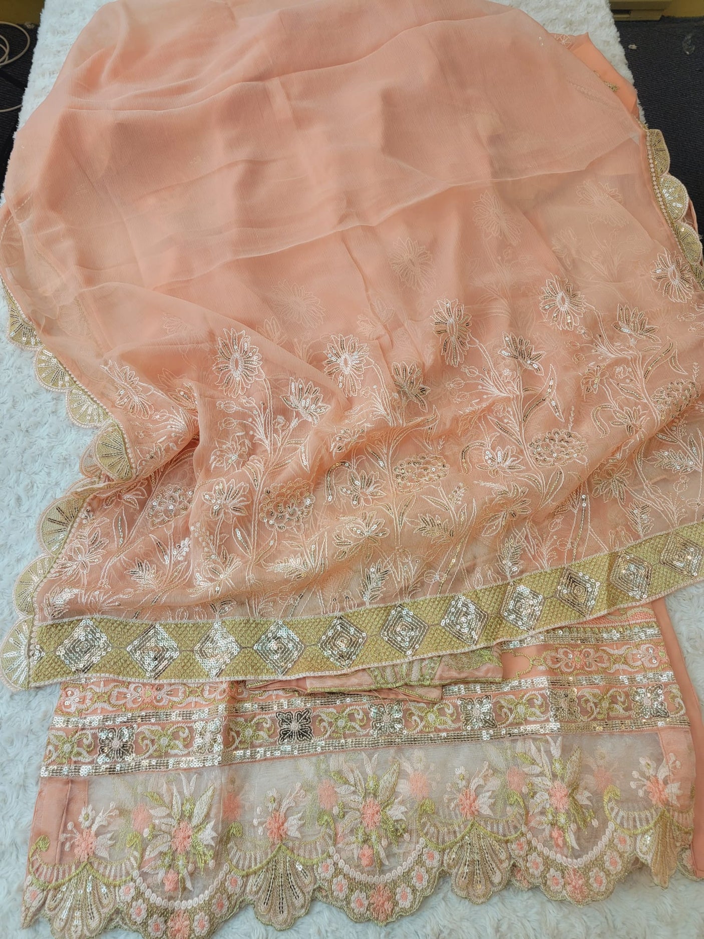 Pakistani Embroidered Party wear Ready To Ship