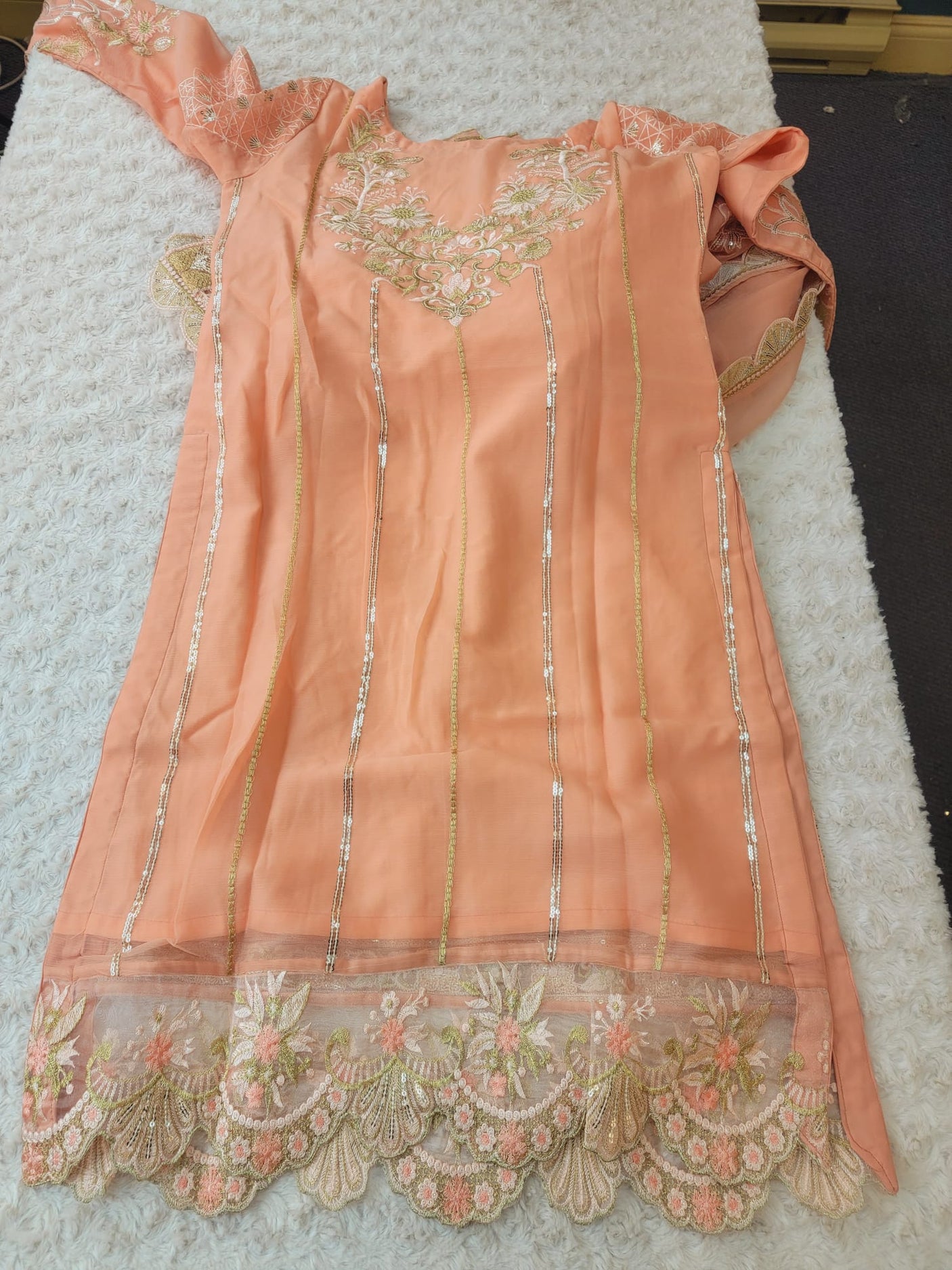 Pakistani Embroidered Party wear Ready To Ship