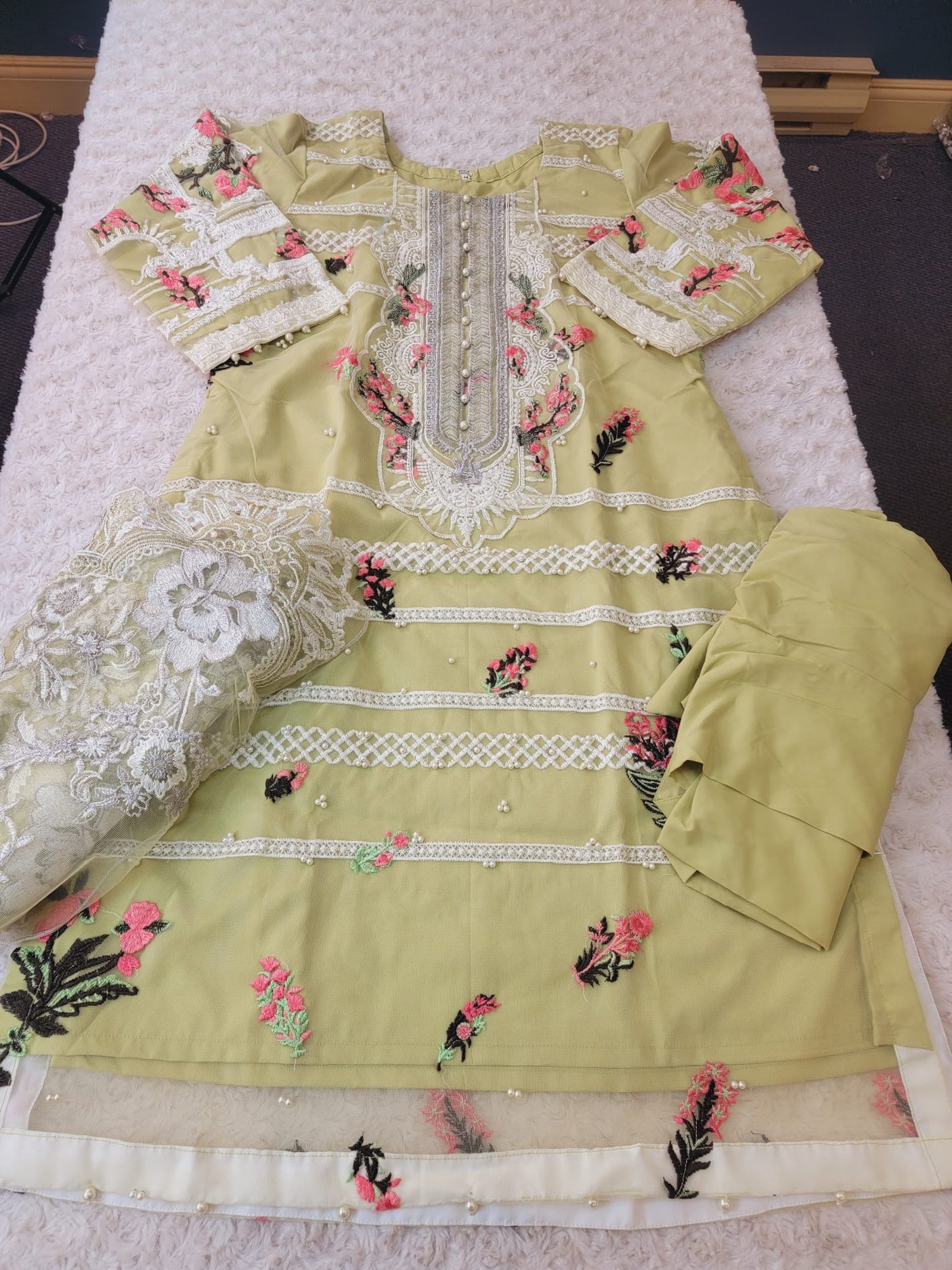 Pakistani Embroidered Party wear Ready To Ship