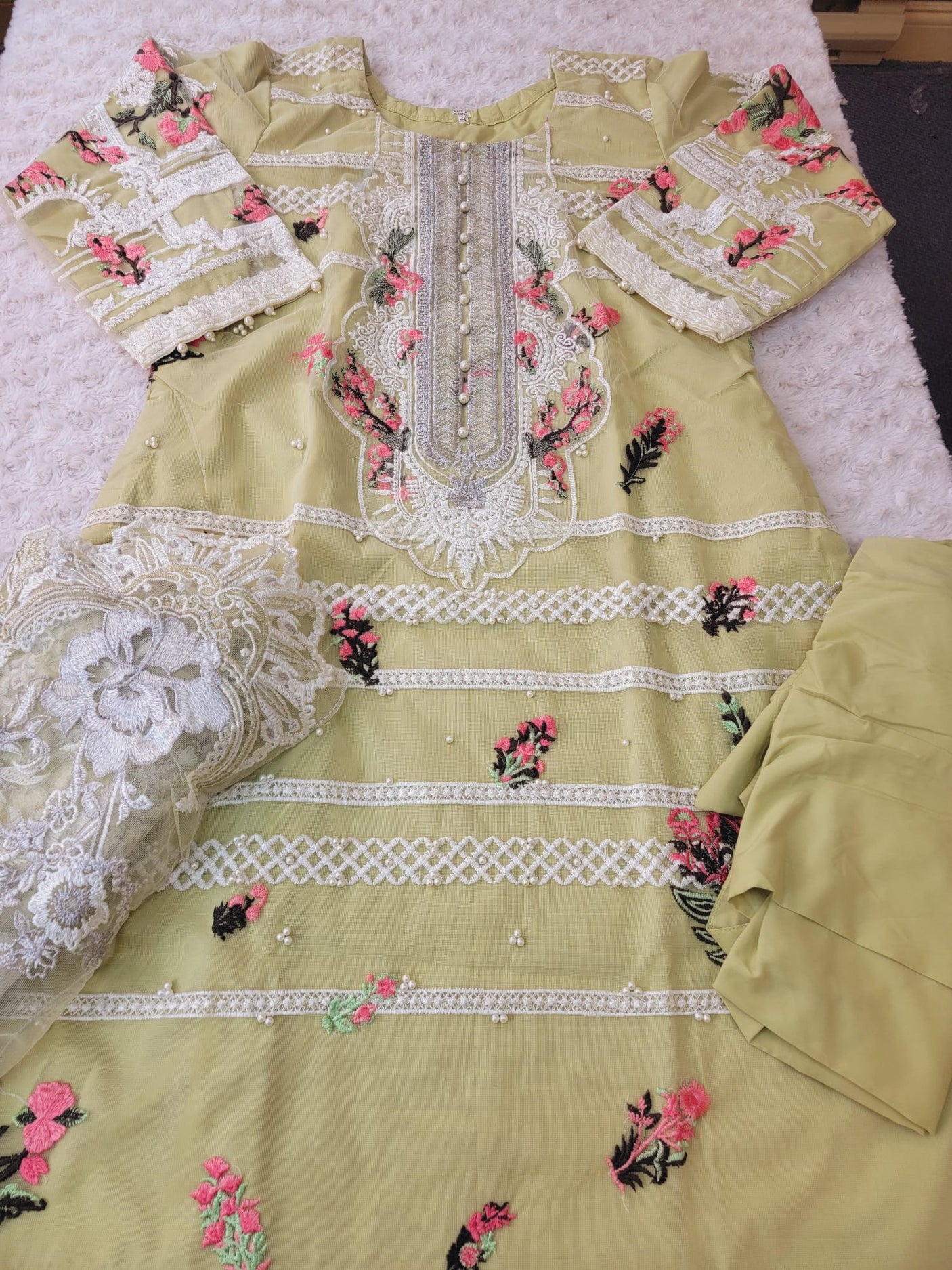 Pakistani Embroidered Party wear Ready To Ship