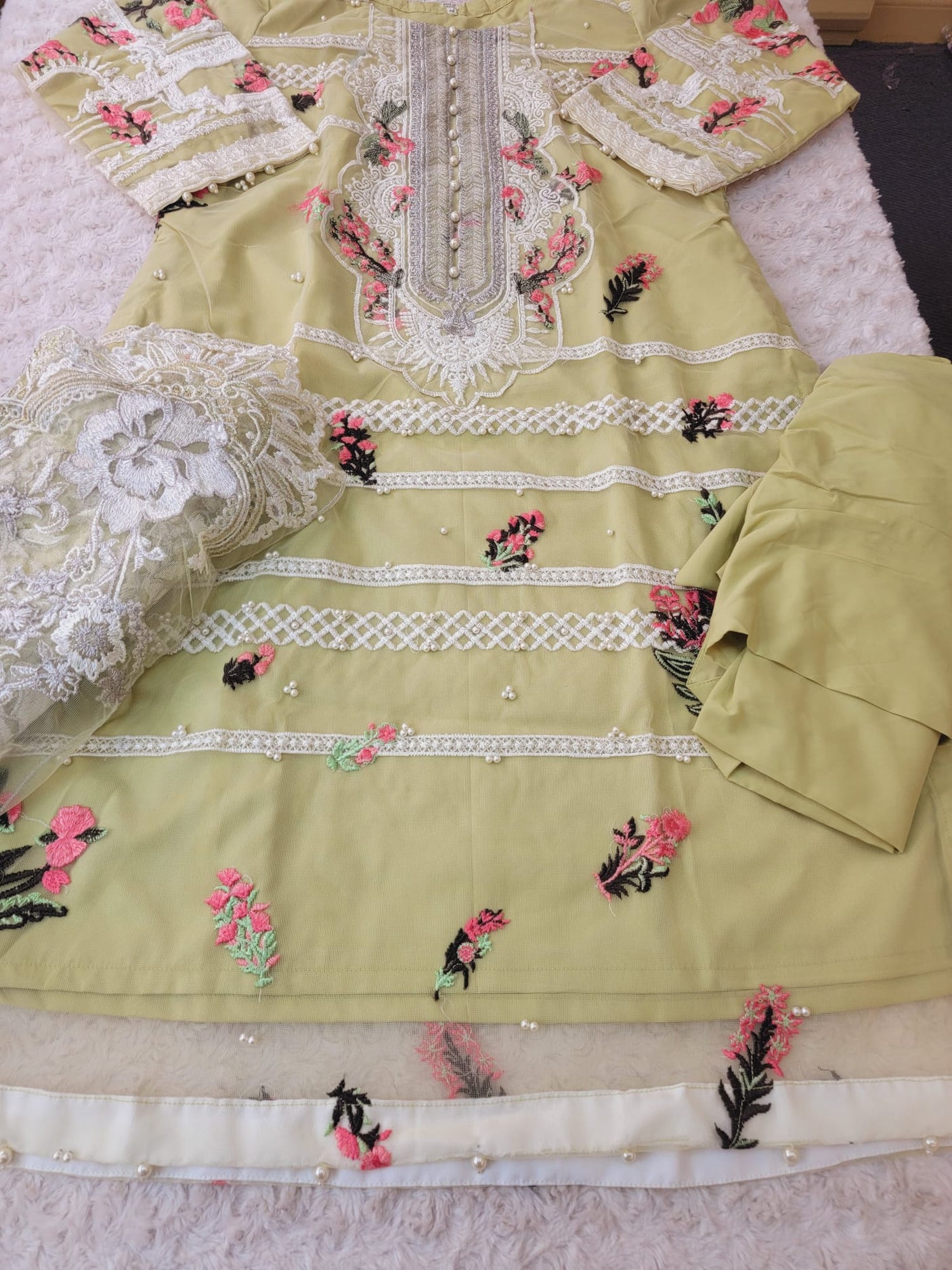 Pakistani Embroidered Party wear Ready To Ship