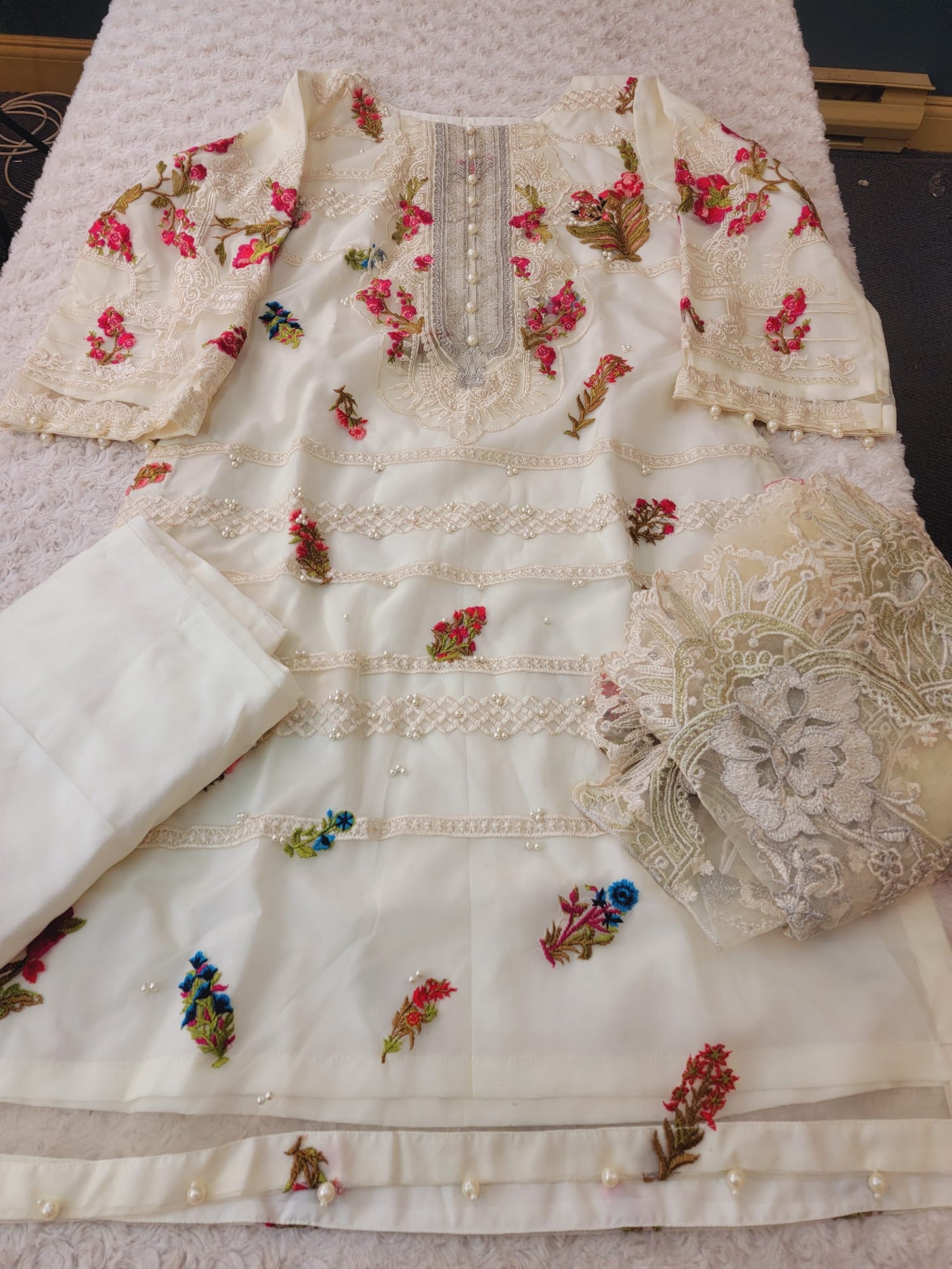 Pakistani Embroidered Party wear Ready To Ship