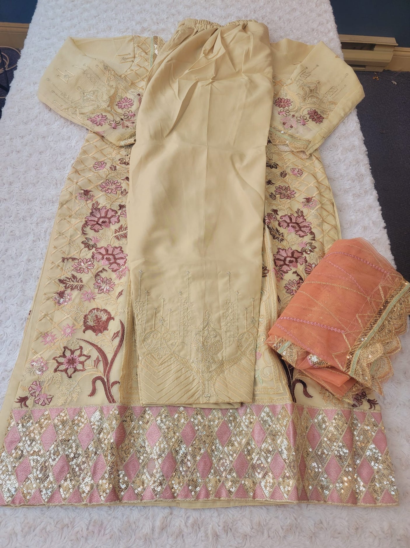 Pakistani Embroidered Party wear Ready To Ship