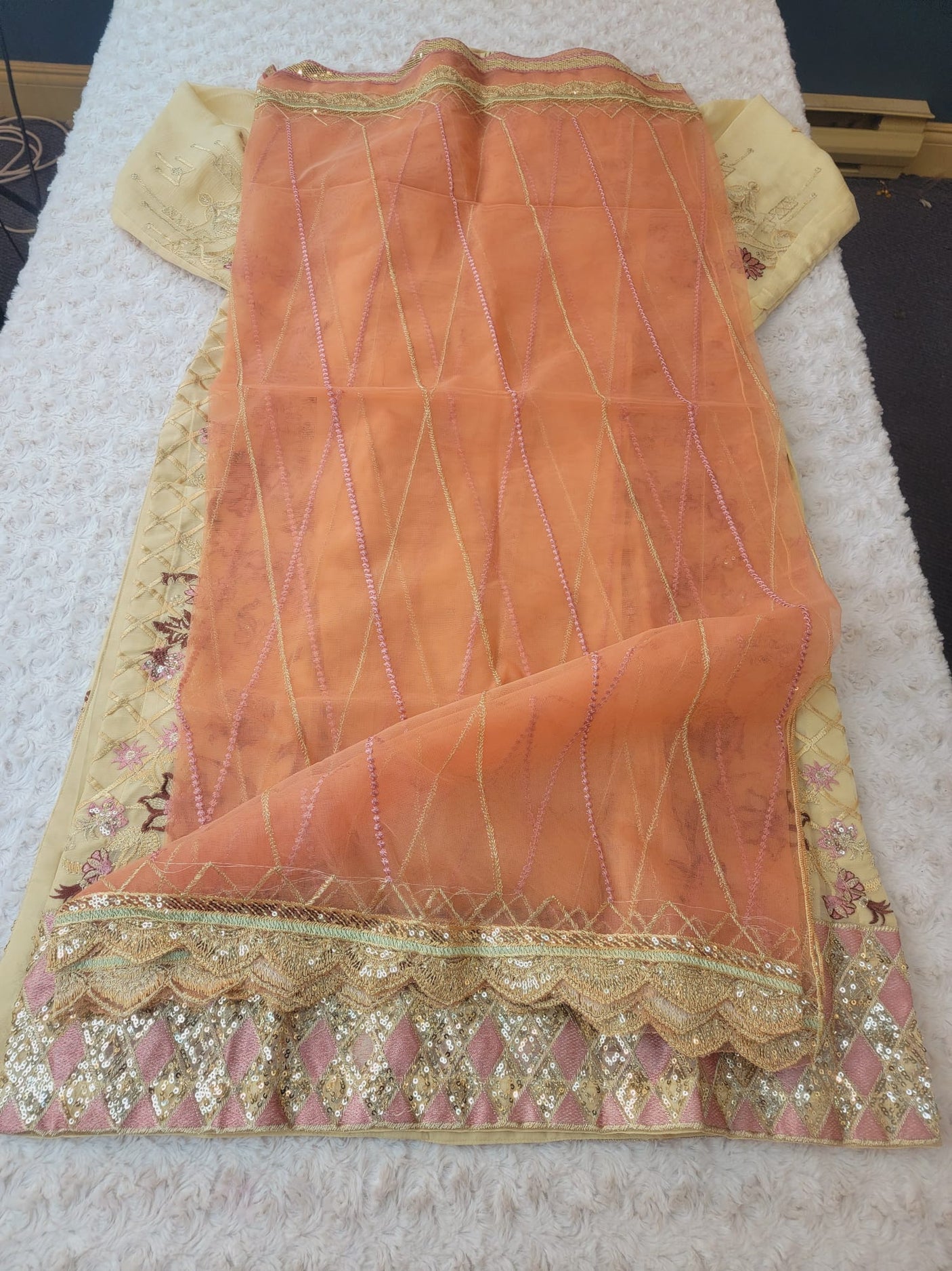 Pakistani Embroidered Party wear Ready To Ship