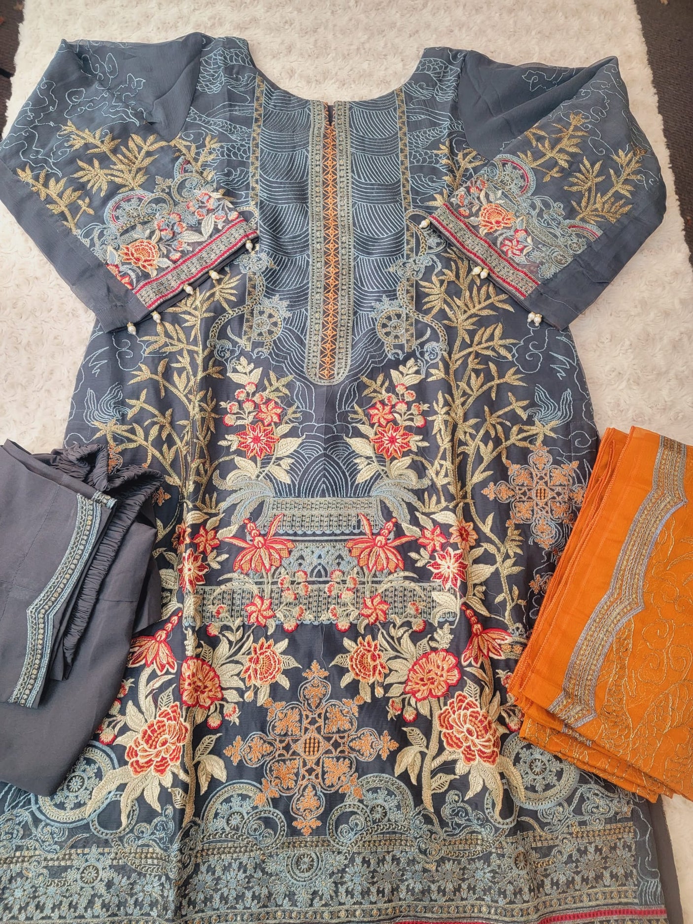 Pakistani Embroidered Party wear Ready To Ship