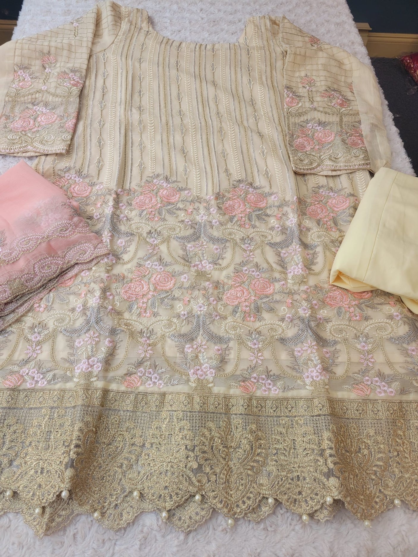 Pakistani Embroidered Party wear Ready To Ship