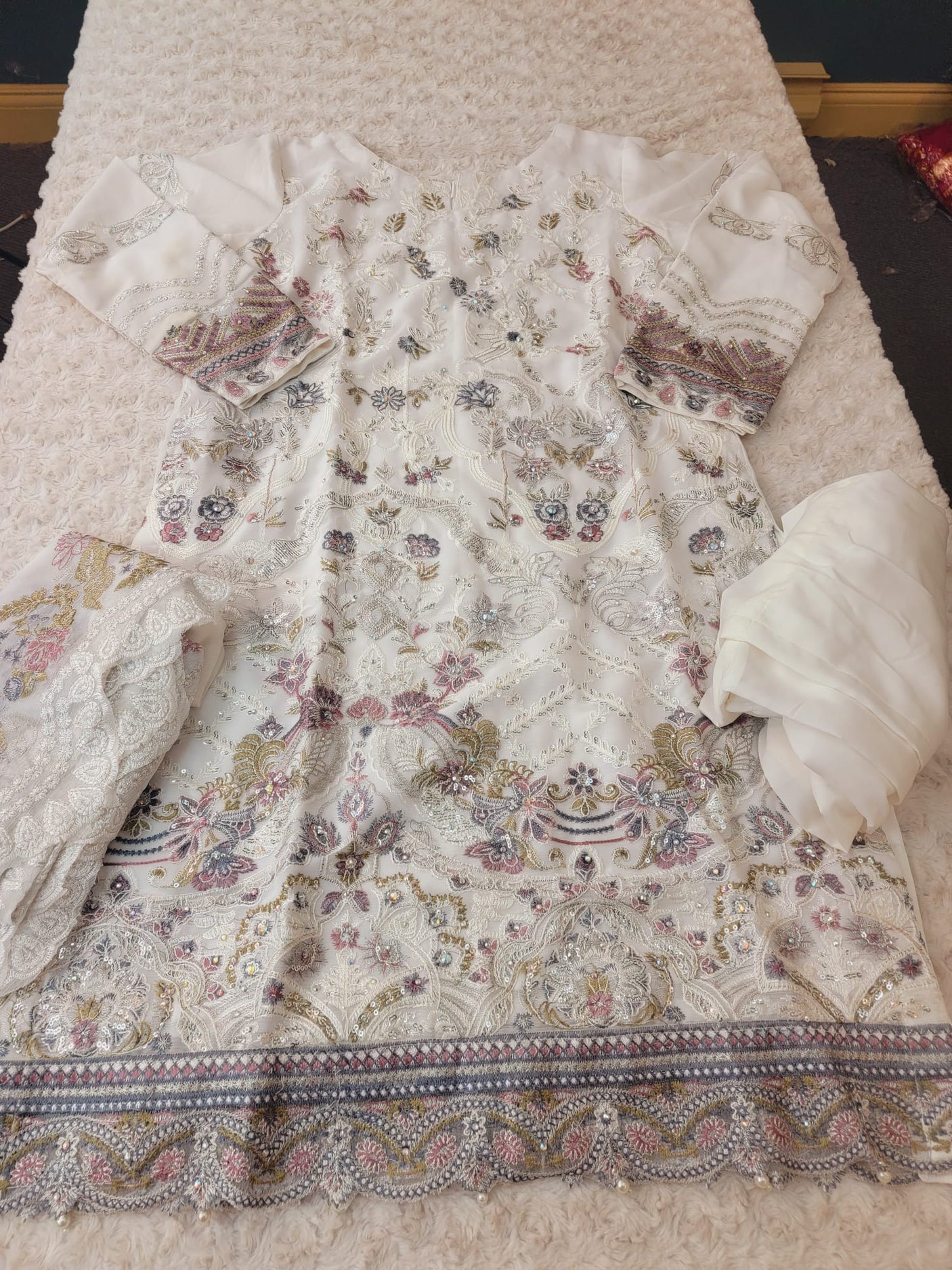 Pakistani Embroidered Party wear Ready To Ship