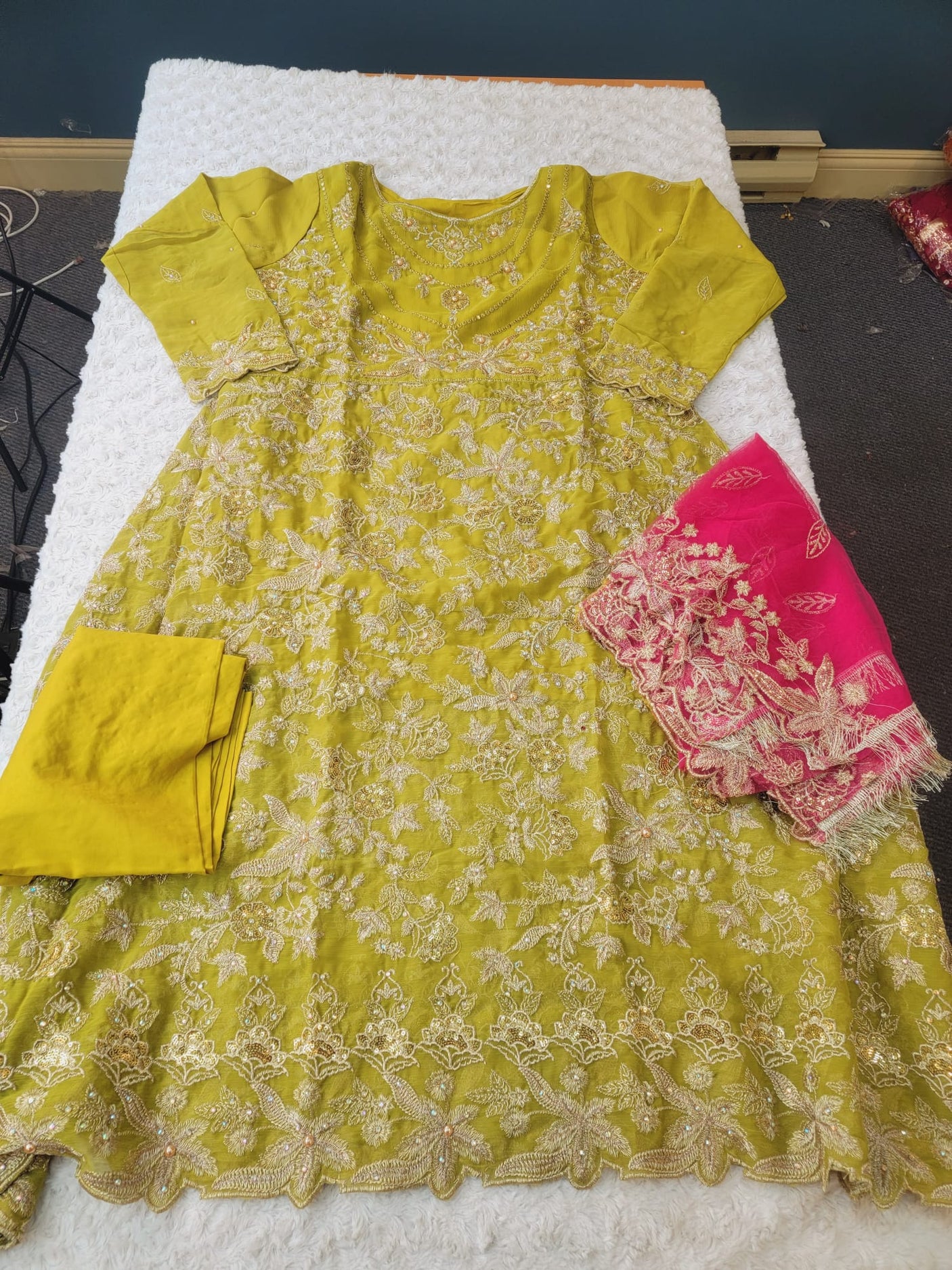 Pakistani Stitched Embroidery Party Wear Dresses Ready To Ship