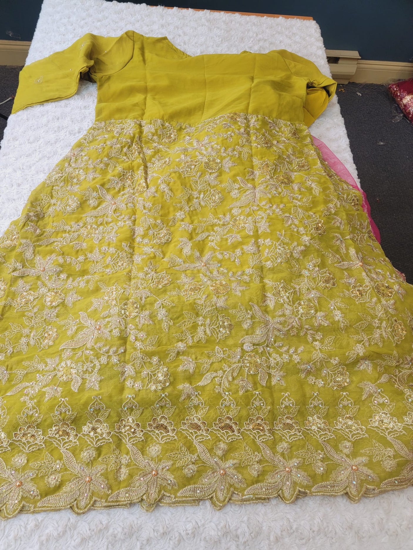 Pakistani Stitched Embroidery Party Wear Dresses Ready To Ship