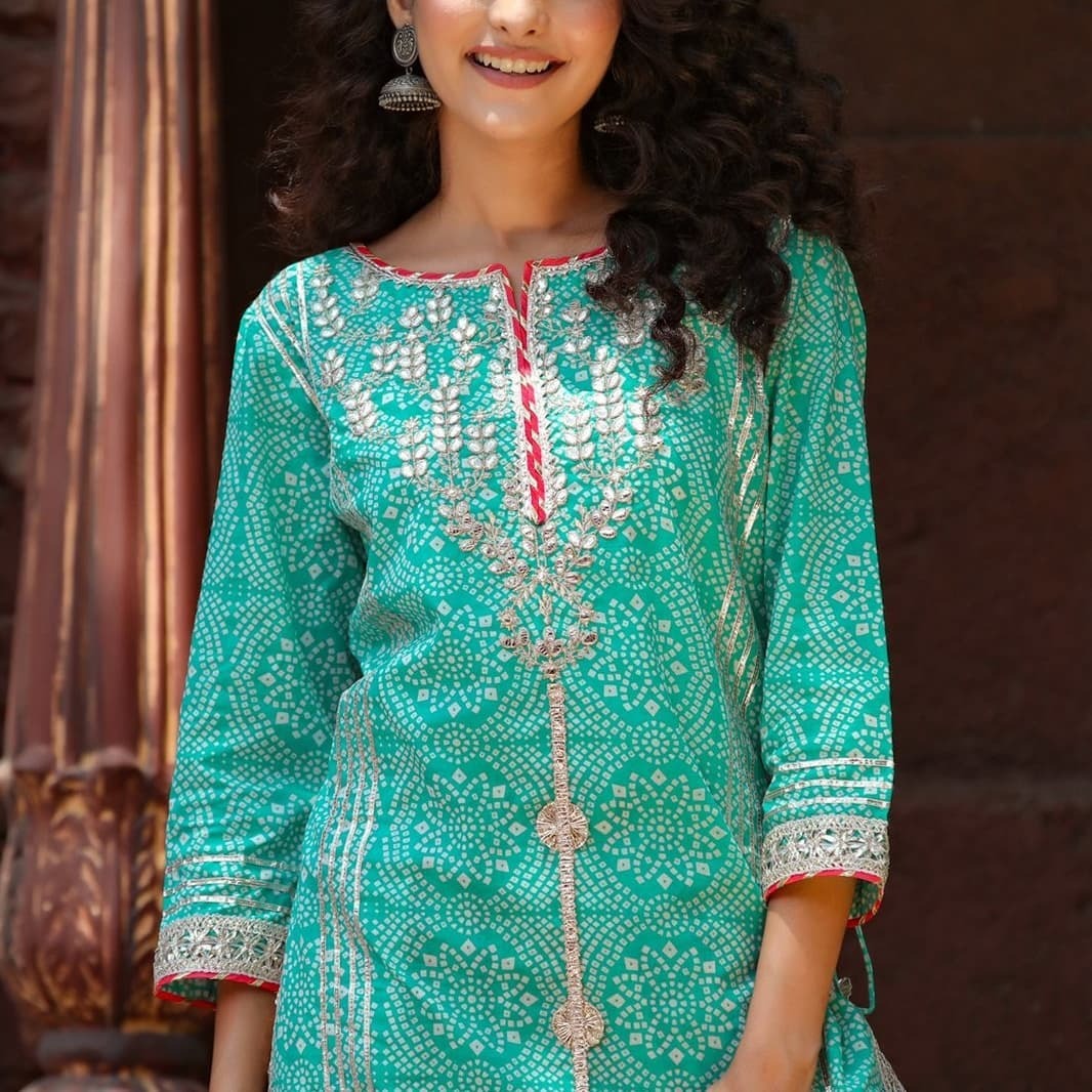 Original Indian boutique collection.with gharara pant and potli bag